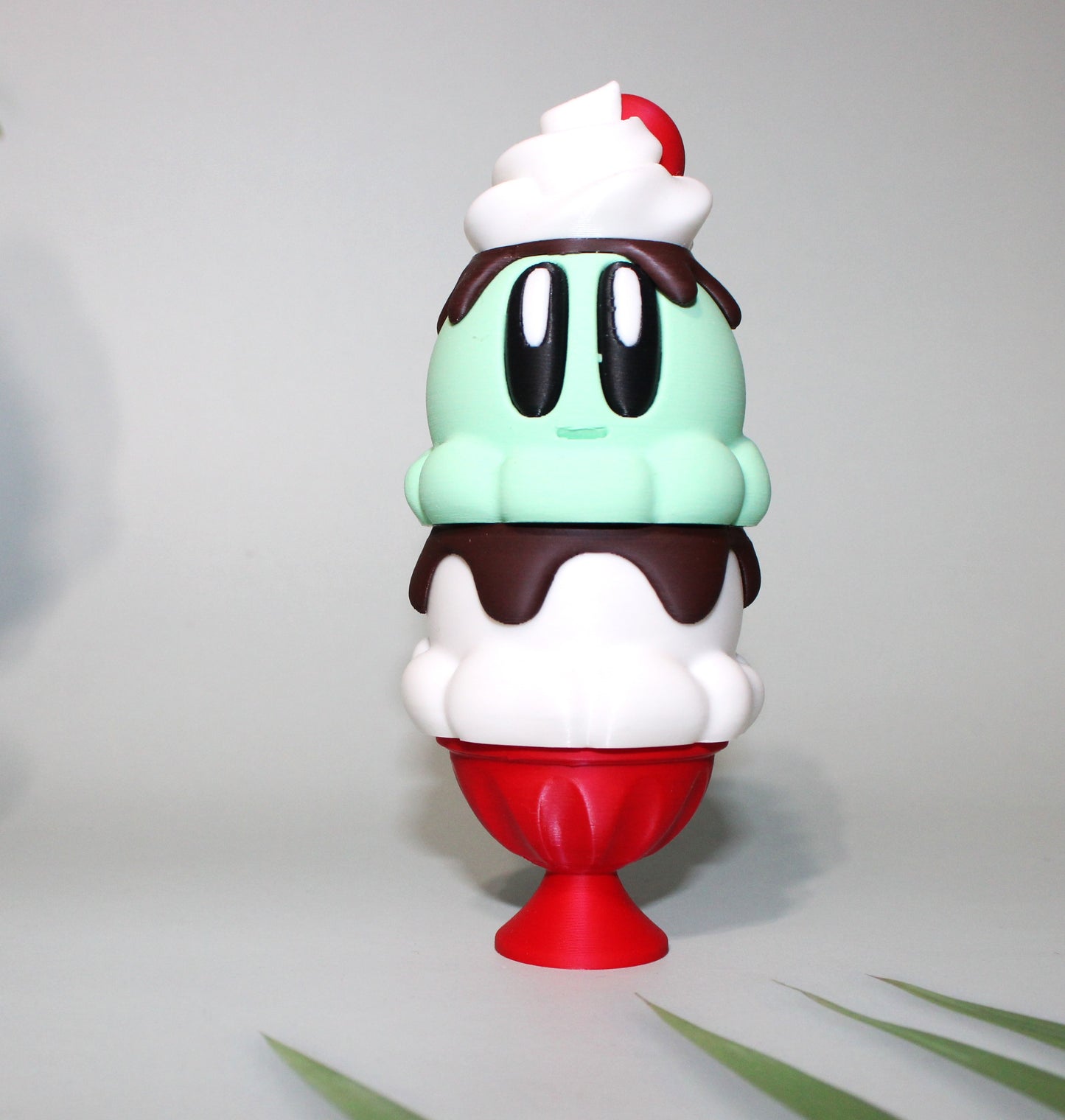 Ice Cream Blob 3D Printed Articulated Figurines - Wonderland 3D Printing