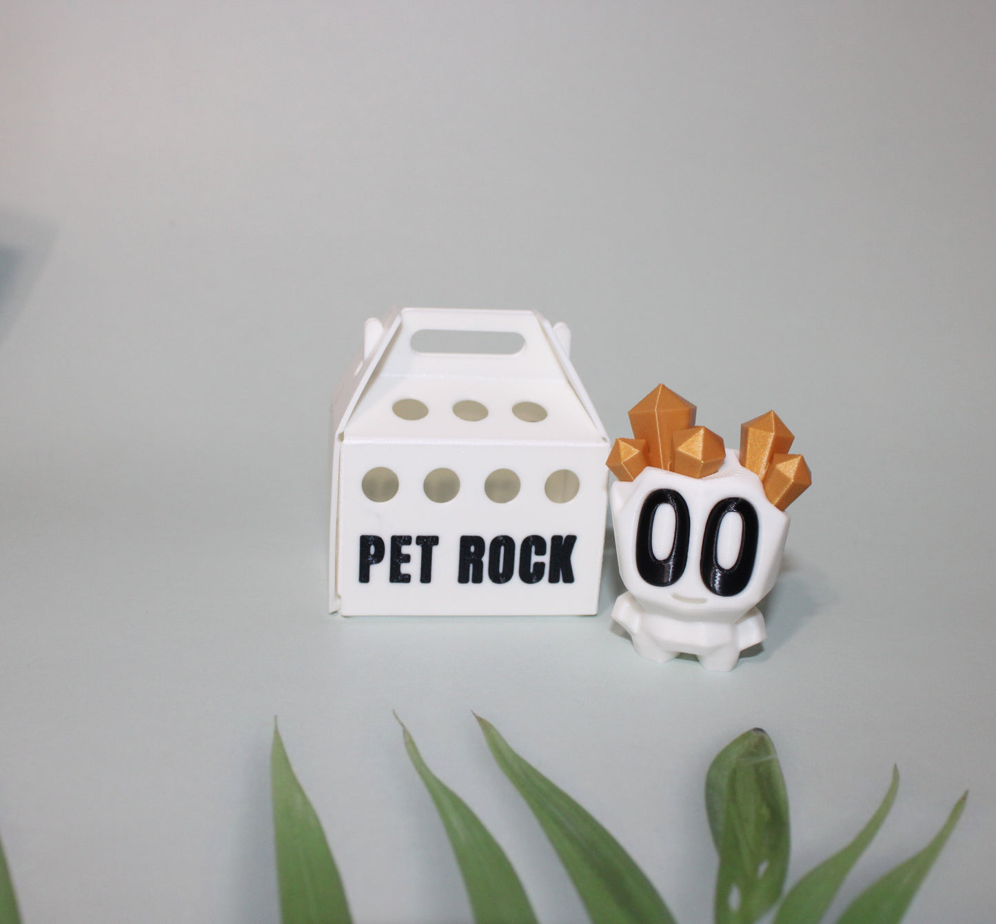 Rock Blob With Carton 3D Printed Articulated Figurines - Wonderland 3D Printing