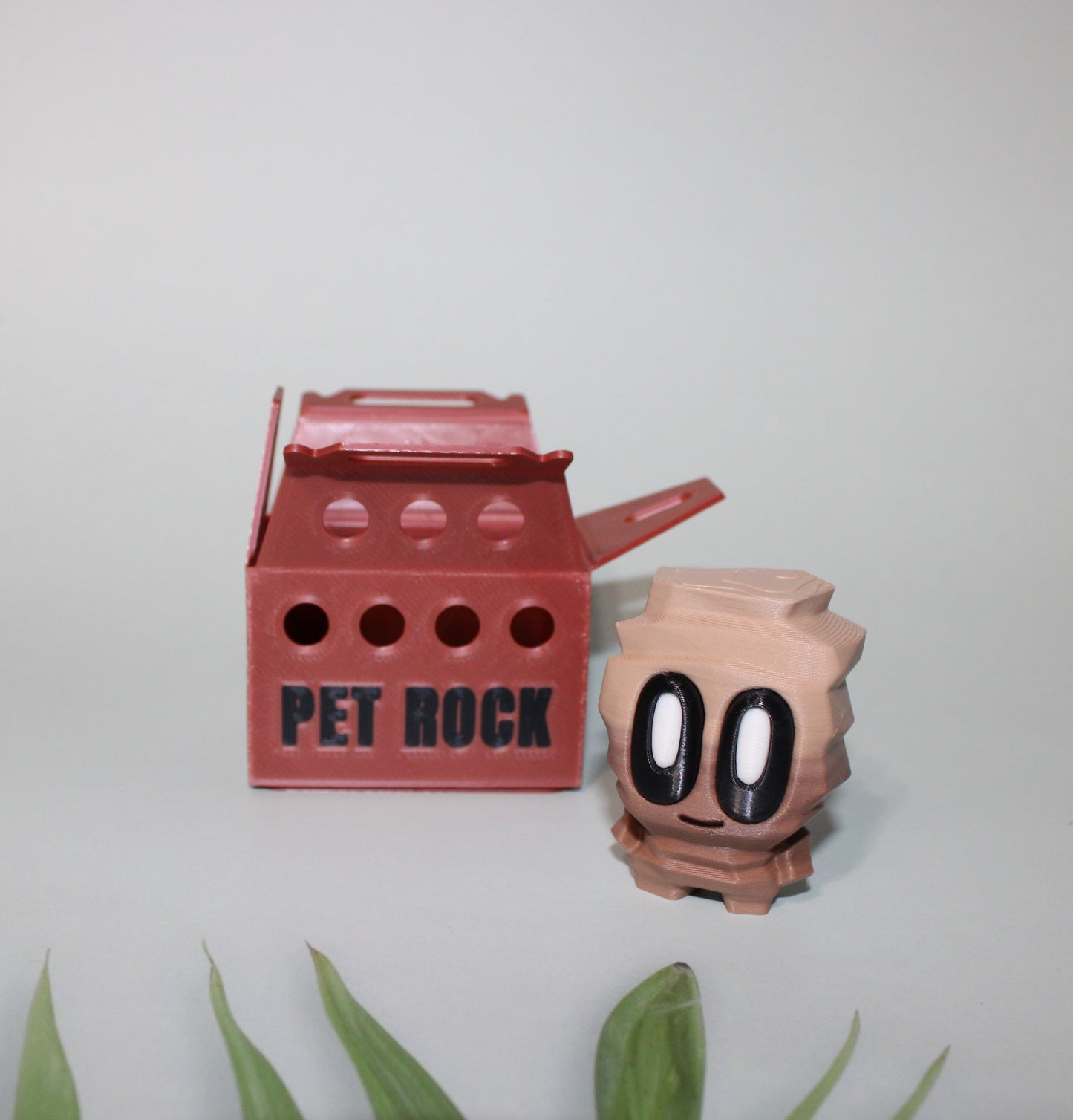 Rock Blob With Carton 3D Printed Articulated Figurines - Wonderland 3D Printing