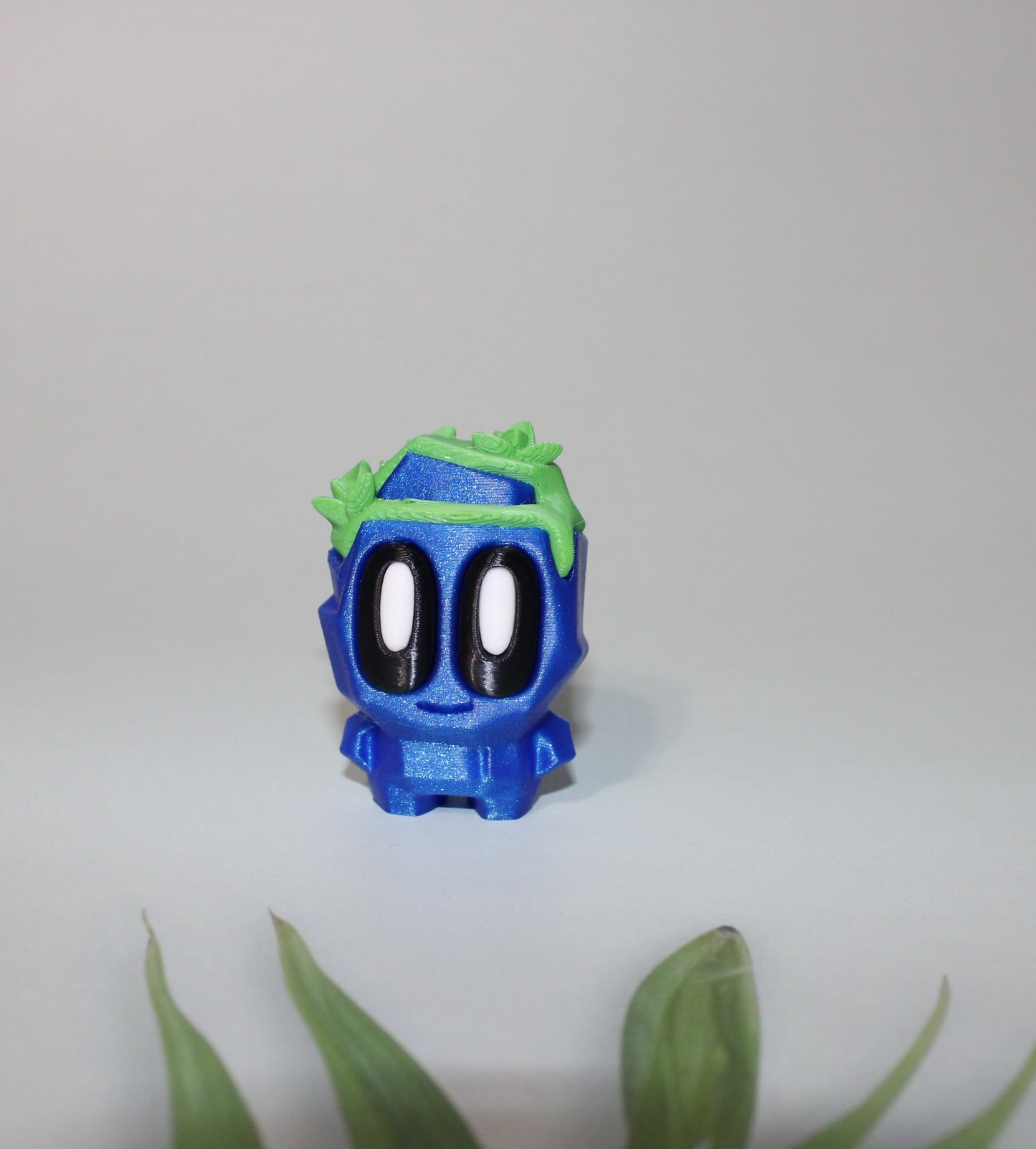 Rock Blob With Carton 3D Printed Articulated Figurines - Wonderland 3D Printing