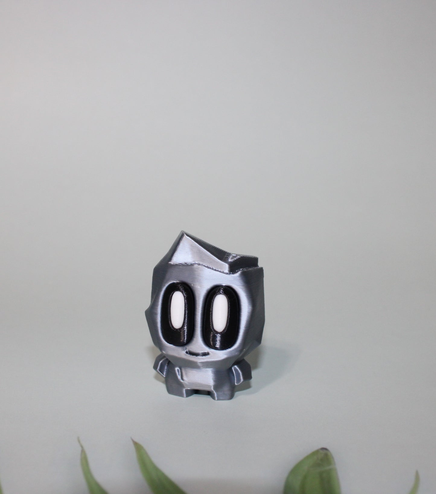 Rock Blob With Carton 3D Printed Articulated Figurines - Wonderland 3D Printing