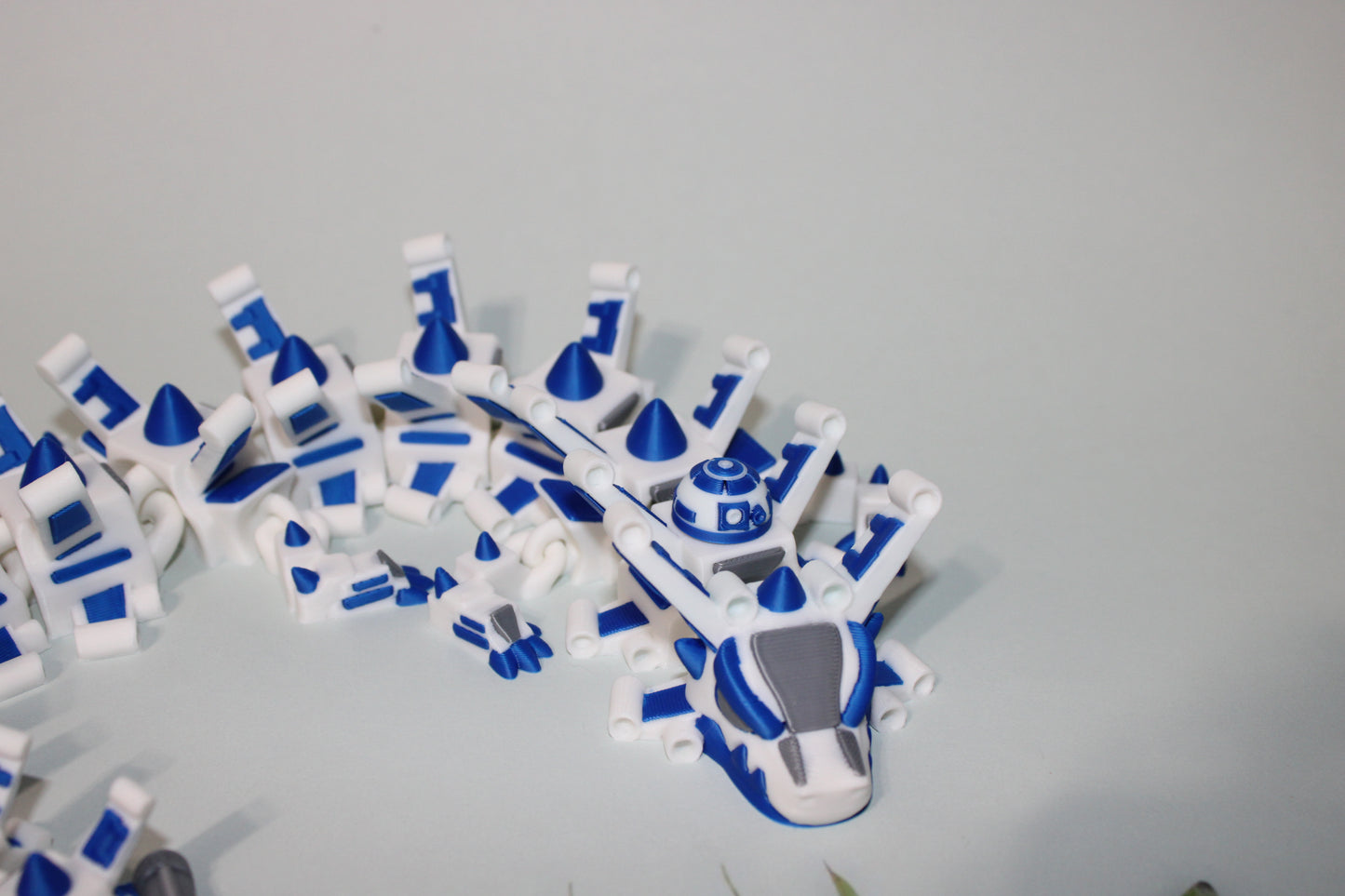 Fighter Plane Dragon 17 inches-3D Printed Articulated Figurine - Wonderland 3D Printing