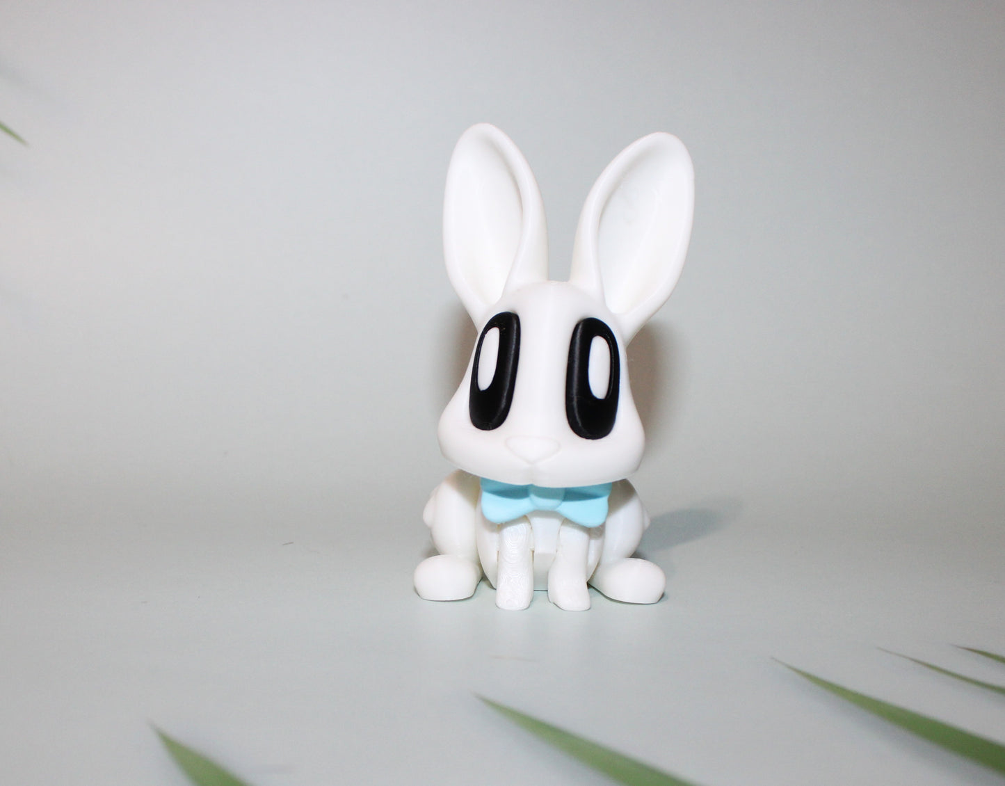 Bunnies 3.5 or 2.5 inches tall - Full Color 3D Printed Toy - Wonderland 3D Printing