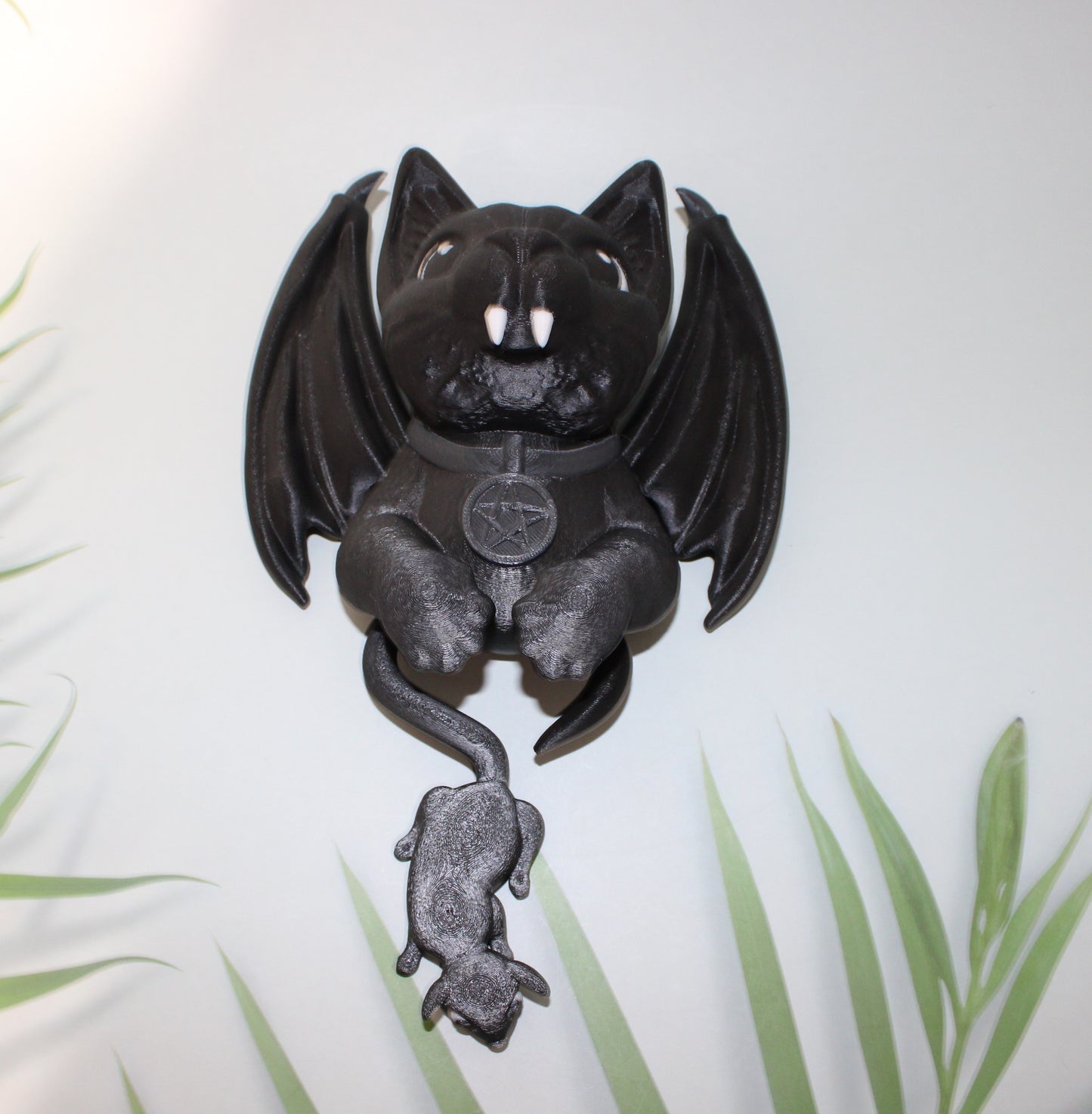 Cat Bat Rat door Knocker-Full Color 3D Printed Articulated Door Knocker - Wonderland 3D Printing