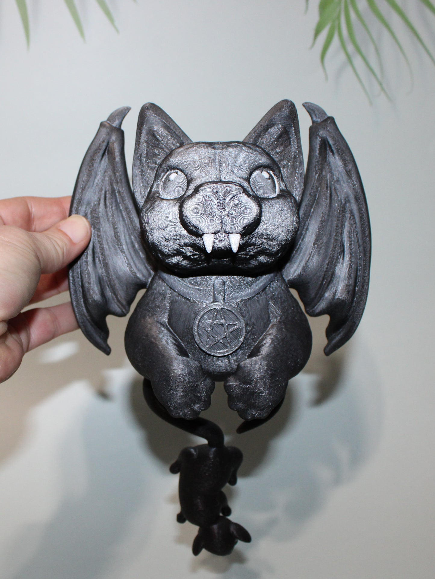 Cat Bat Rat door Knocker-Full Color 3D Printed Articulated Door Knocker - Wonderland 3D Printing