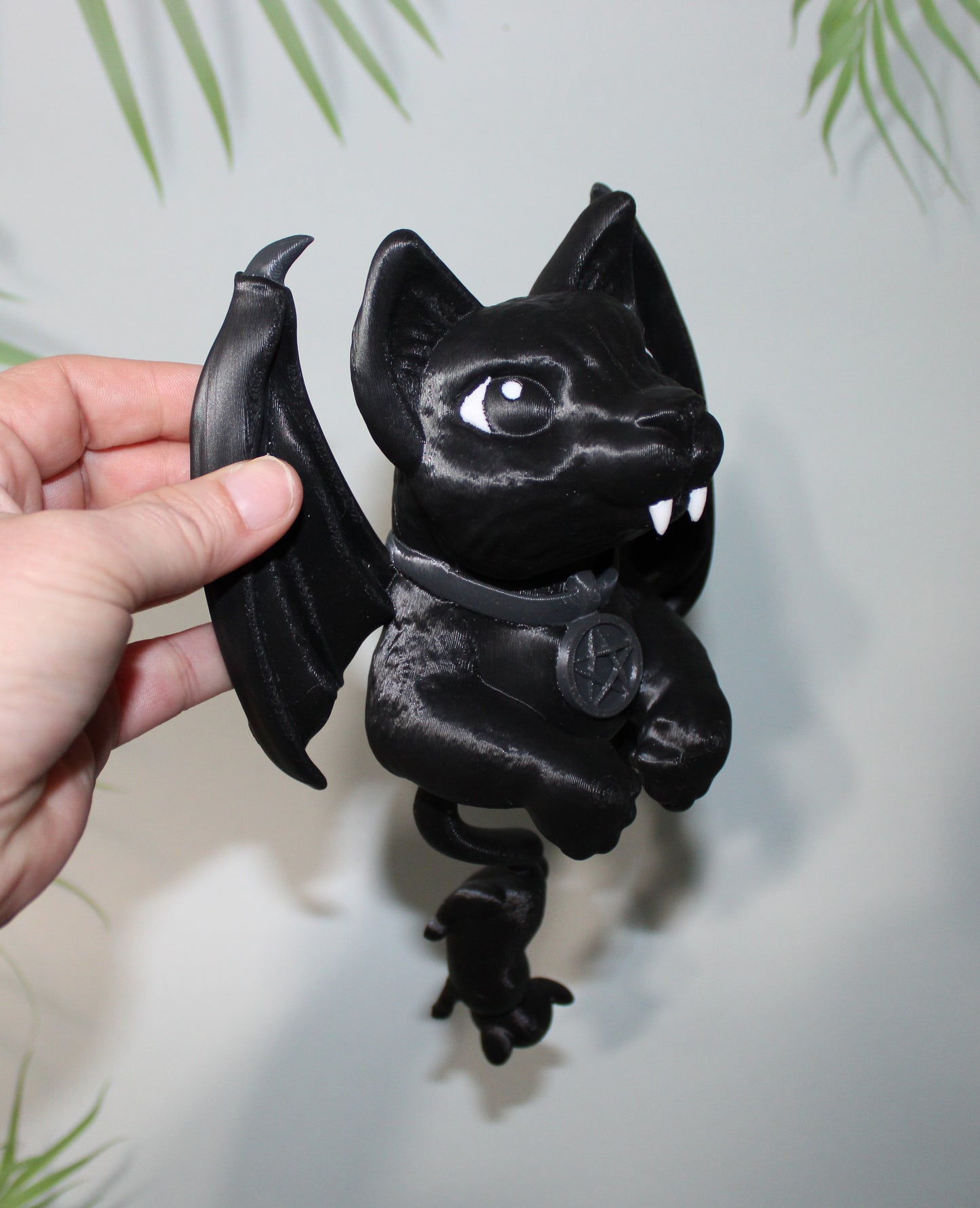 Cat Bat Rat door Knocker-Full Color 3D Printed Articulated Door Knocker - Wonderland 3D Printing