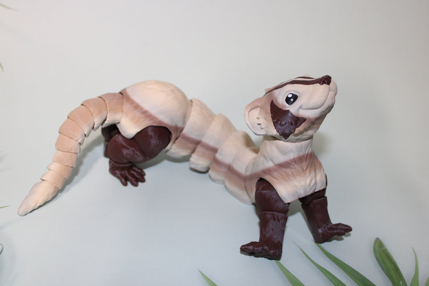 Ferret or Baby Ferret 3D Printed Articulated Figurine - Wonderland 3D Printing