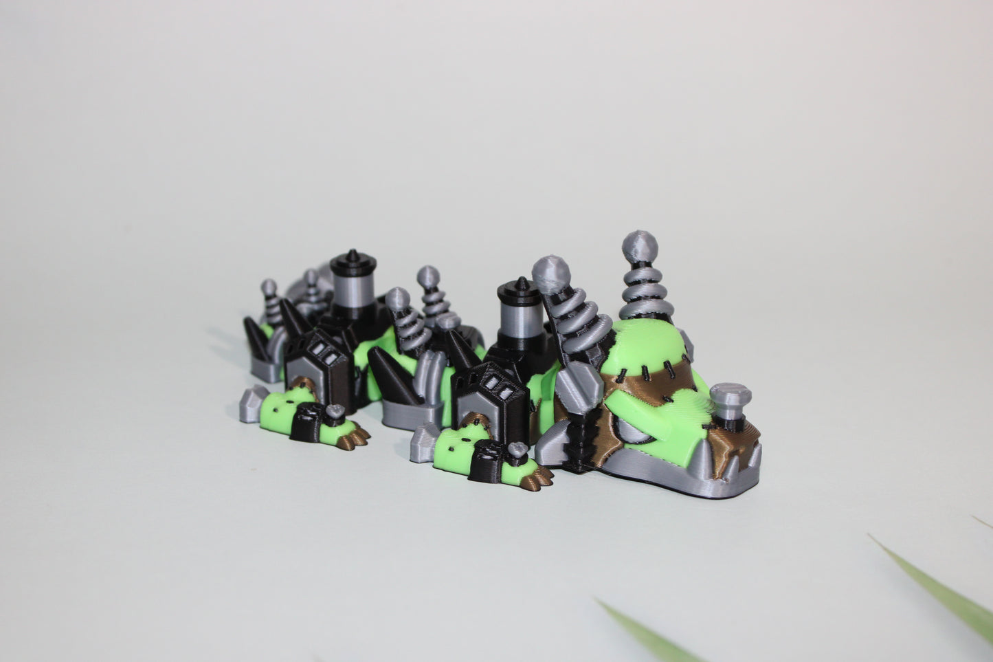 Franken Dragon 6.5 inches Long-3D Printed Articulated Figurine - Wonderland 3D Printing