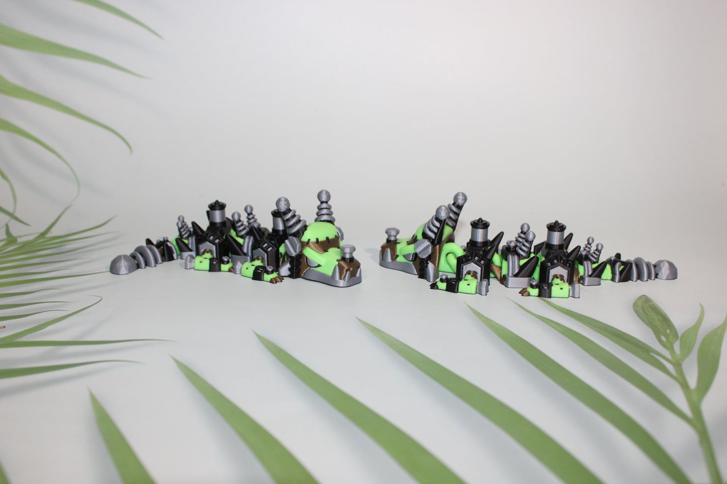 Franken Dragon 6.5 inches Long-3D Printed Articulated Figurine - Wonderland 3D Printing