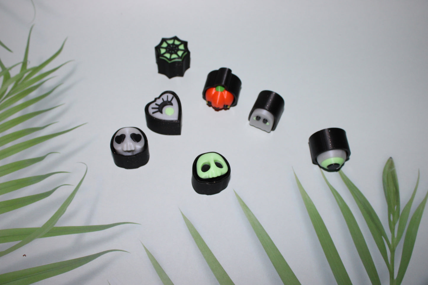 Ghost Catch All with Spooky Clickie Options: Full Color 3D Printed Articulated Fidget Toy - Wonderland 3D Printing