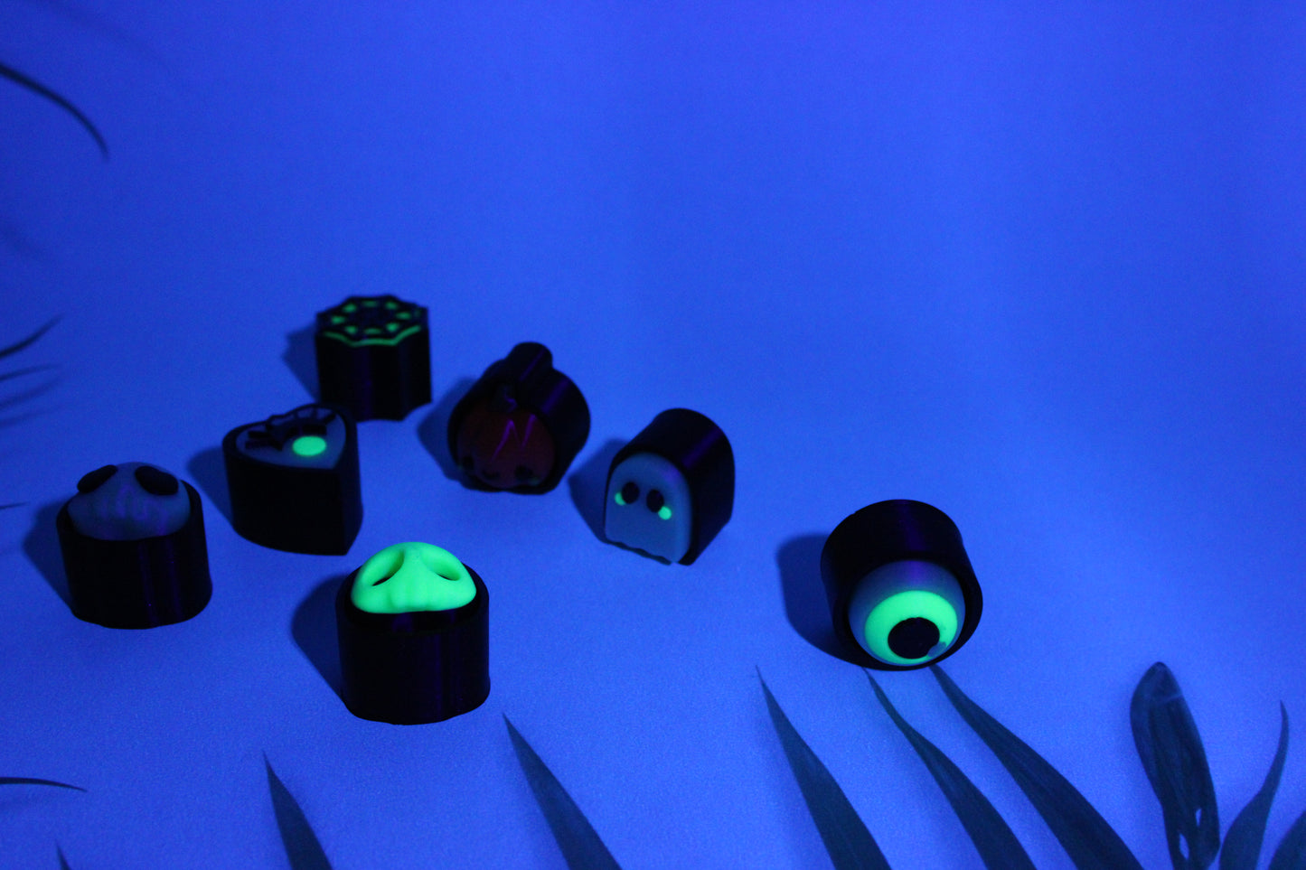 Ghost Catch All with Spooky Clickie Options: Full Color 3D Printed Articulated Fidget Toy - Wonderland 3D Printing