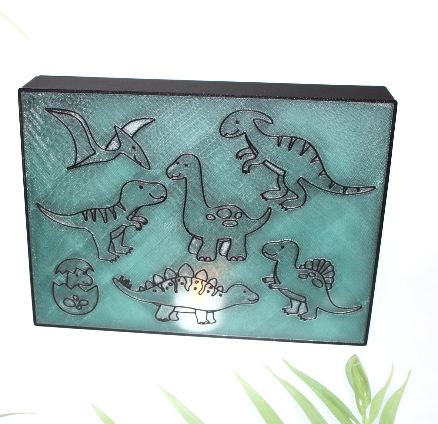Light Boxes 3d Printed - Includes Led Light -Custom Options Available - Wonderland 3D Printing