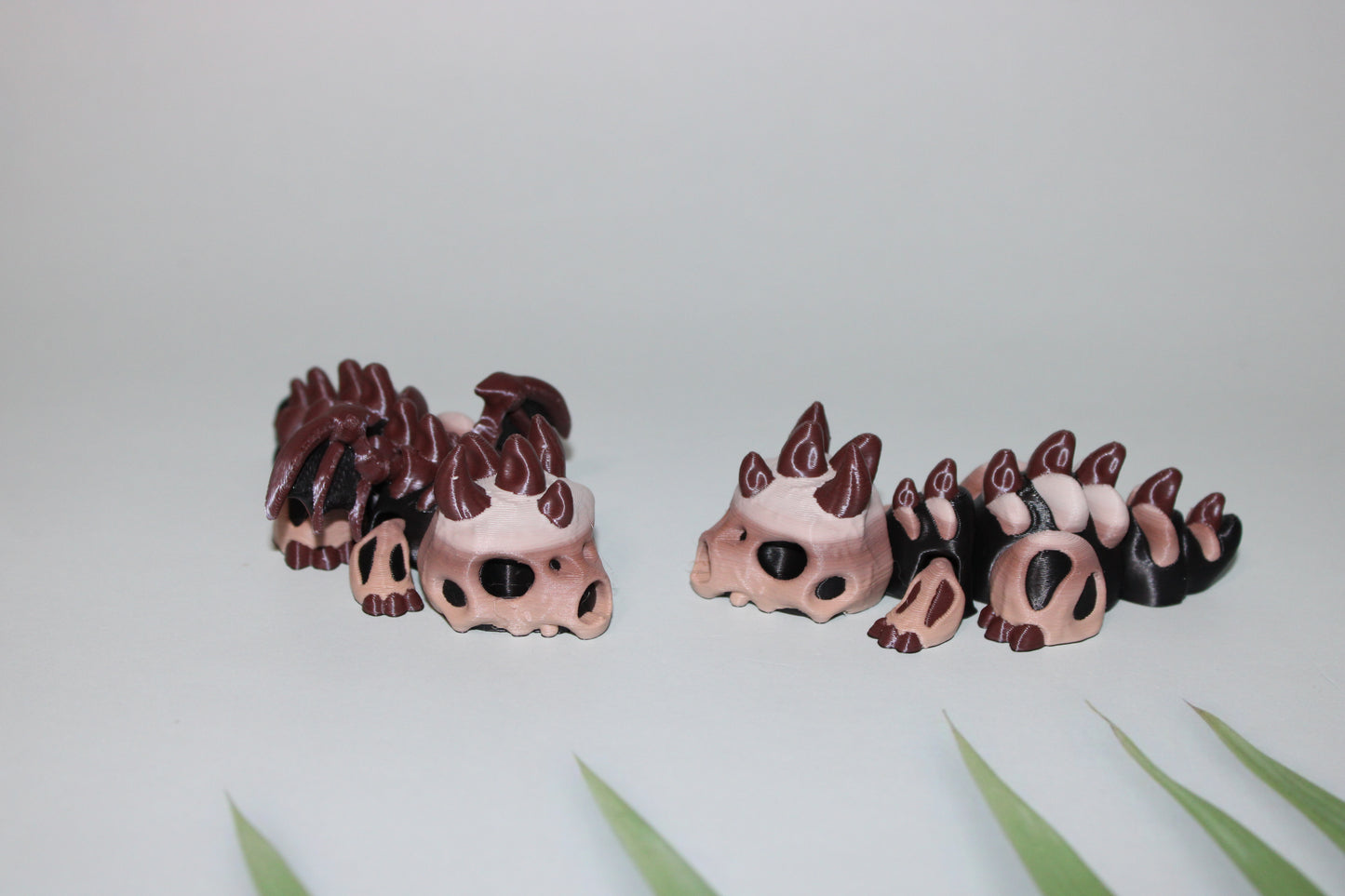 Bone Dragon-3.5 inches- Full Color 3D Printed Articulated Fidget Toy - Wonderland 3D Printing