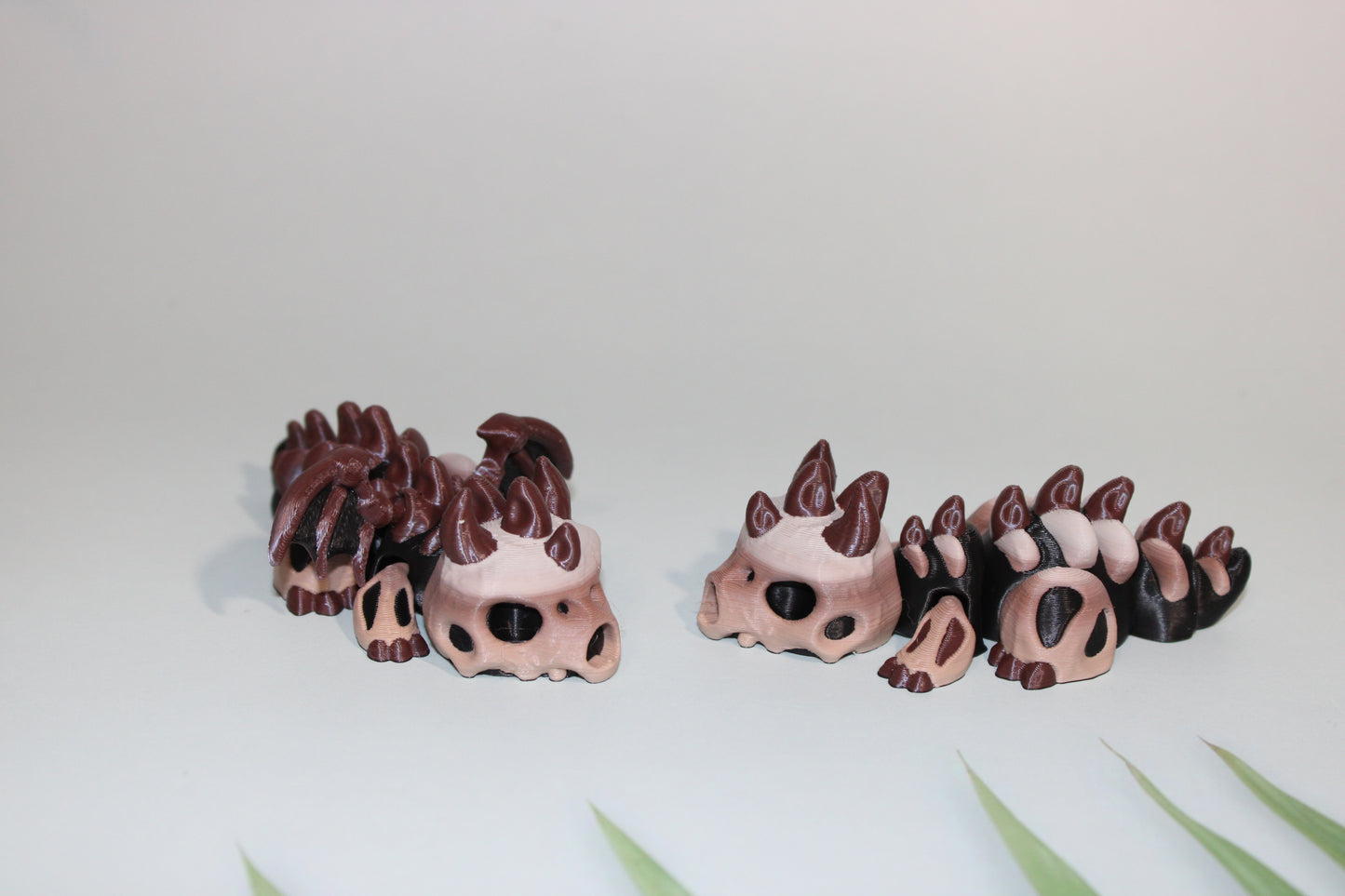 Bone Dragon-3.5 inches- Full Color 3D Printed Articulated Fidget Toy - Wonderland 3D Printing