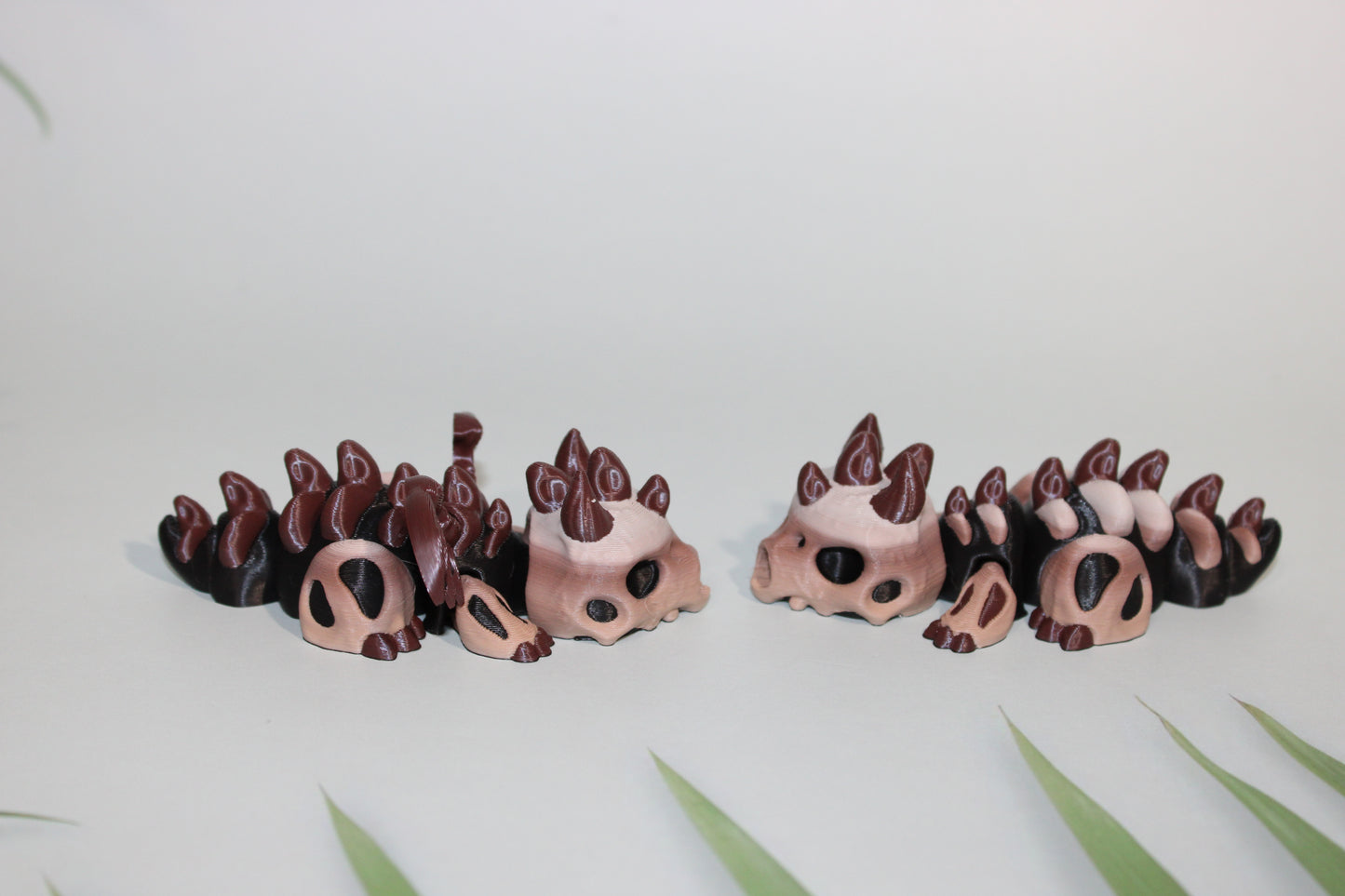 Bone Dragon-3.5 inches- Full Color 3D Printed Articulated Fidget Toy - Wonderland 3D Printing