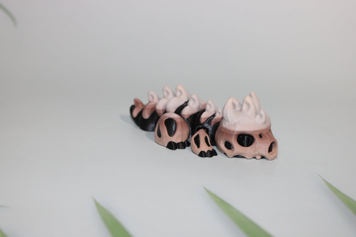 Bone Dragon-3.5 inches- Full Color 3D Printed Articulated Fidget Toy - Wonderland 3D Printing