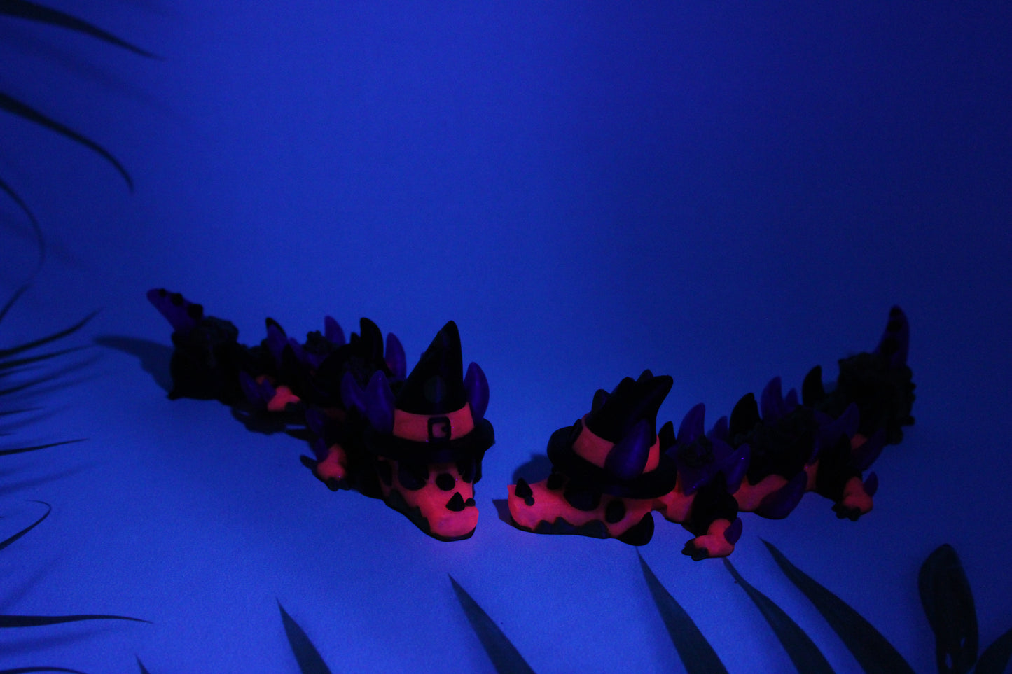 Witch Dragon 17 inches or Mini 6 inches Long-3D Printed Articulated Figurine - Wonderland 3D Printing