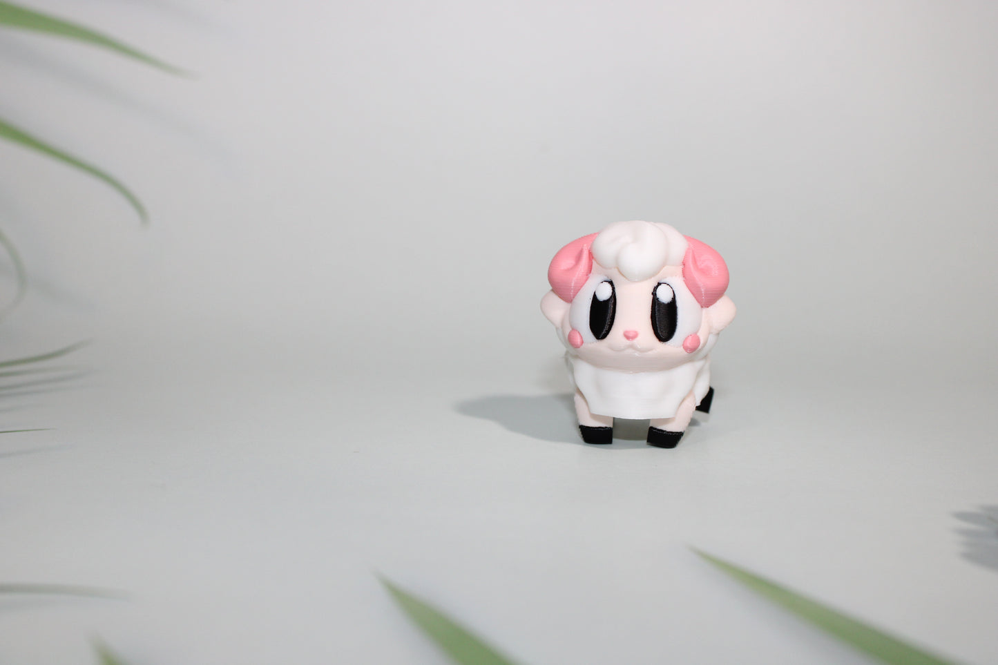 Mini Sheep 2 inches long-3D Printed Articulated Figurine Fidget Toy-Bag Charm or Earring Options - Wonderland 3D Printing