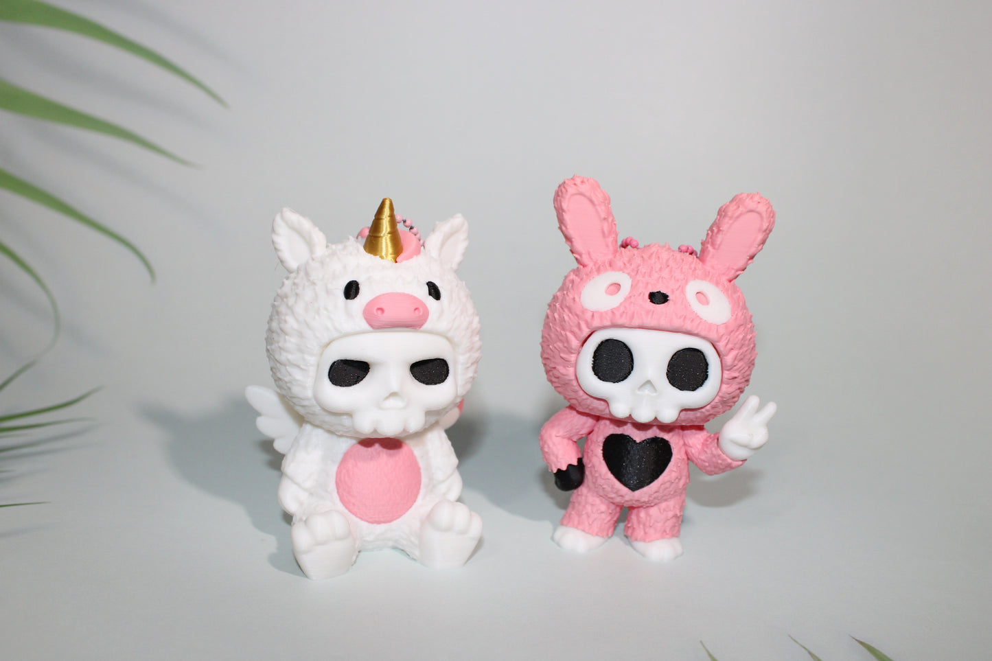 Skubbies Keychains-3D Printed Figurines- Perfect Bag Charms-Purse Charms - Wonderland 3D Printing