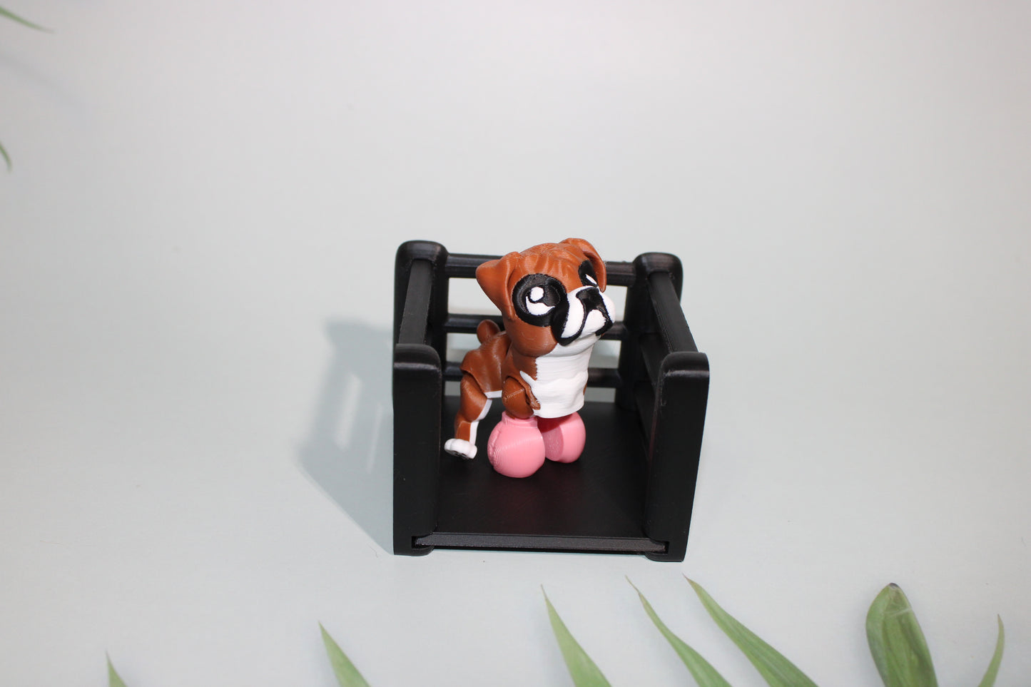 Dog House with Dogs, Comes with Dachshund, German Shepard, and Corgi- 3D Printed Articulated Flexi Fidget - Wonderland 3D Printing