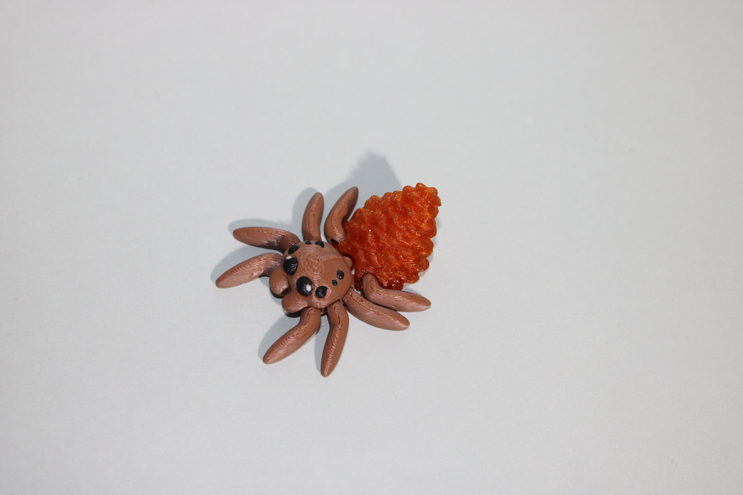 Fall Spiders 3D Printed Articulated Flexi Fidget - Wonderland 3D Printing