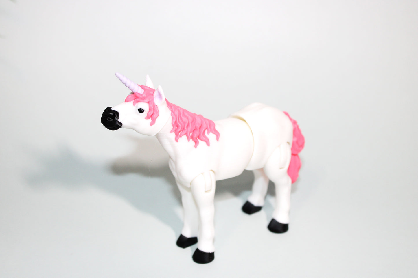 Unicorn 4.5 inches Tall-3D Printed Articulated Flexi Figurines - Wonderland 3D Printing