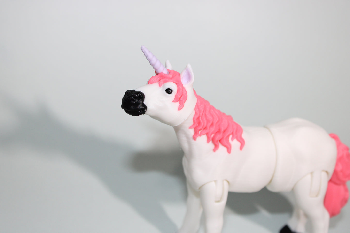 Unicorn 4.5 inches Tall-3D Printed Articulated Flexi Figurines - Wonderland 3D Printing