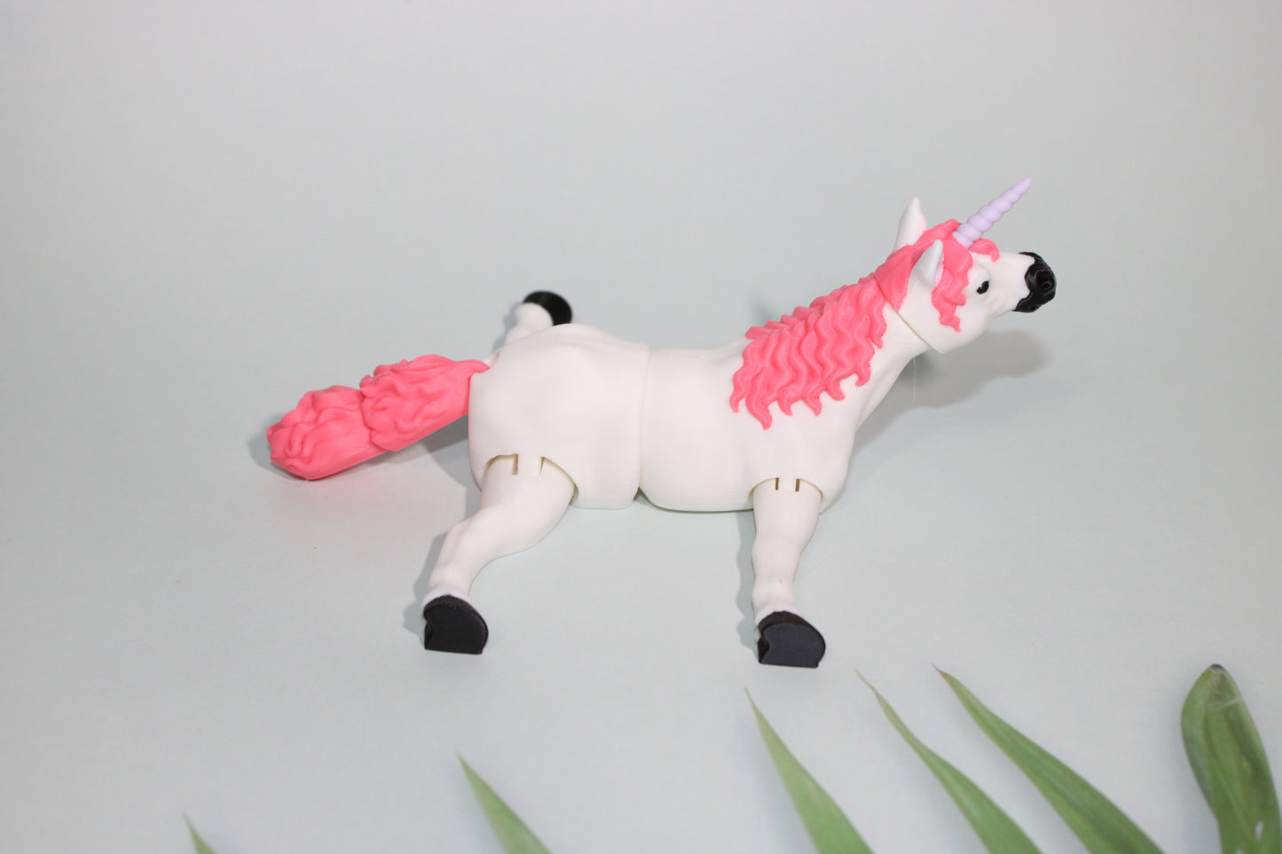 Unicorn 4.5 inches Tall-3D Printed Articulated Flexi Figurines - Wonderland 3D Printing