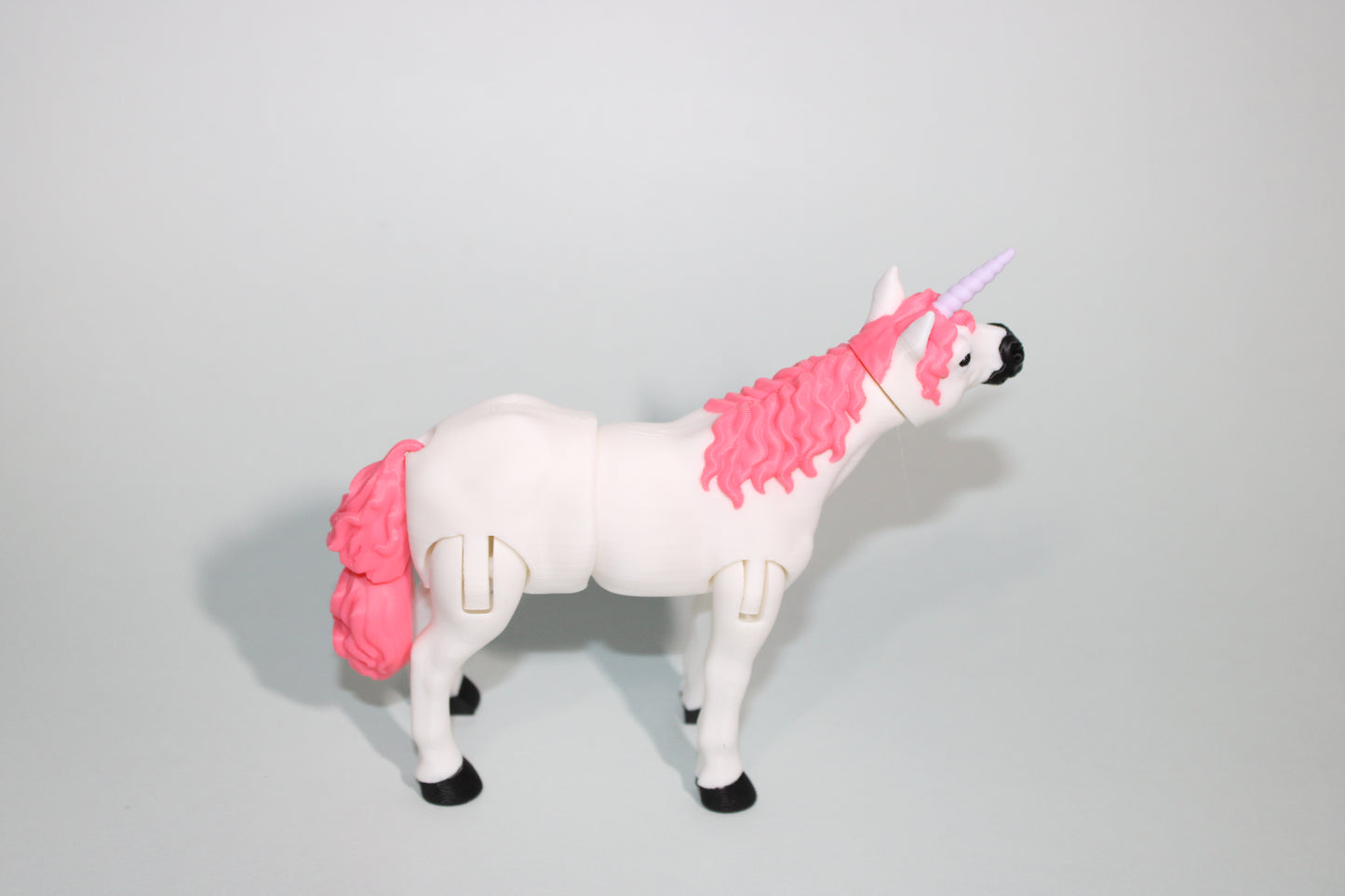 Unicorn 4.5 inches Tall-3D Printed Articulated Flexi Figurines - Wonderland 3D Printing
