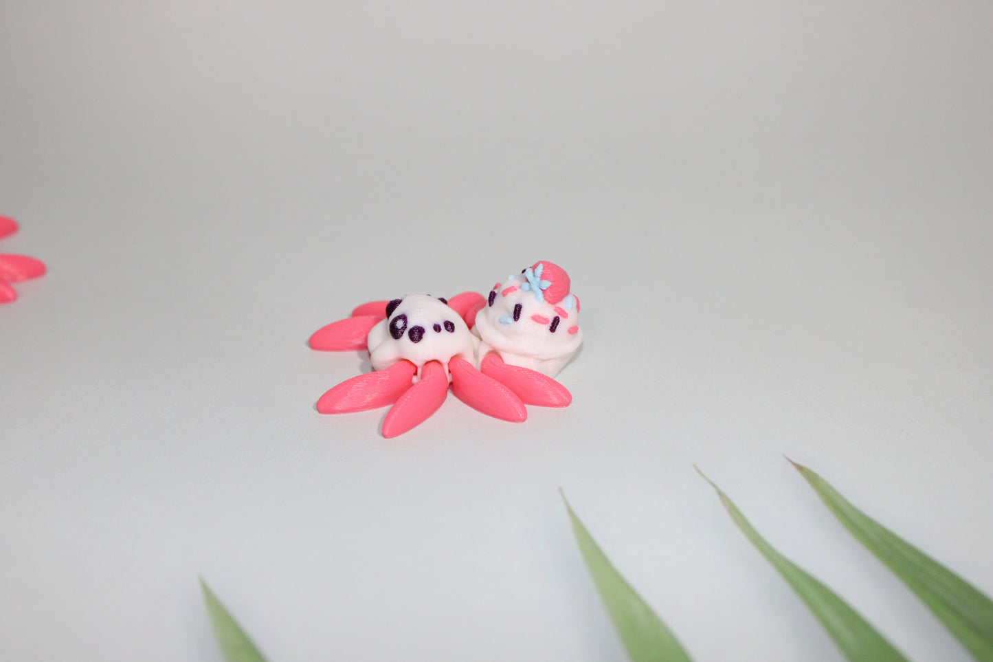 Fall Spiders 3D Printed Articulated Flexi Fidget - Wonderland 3D Printing