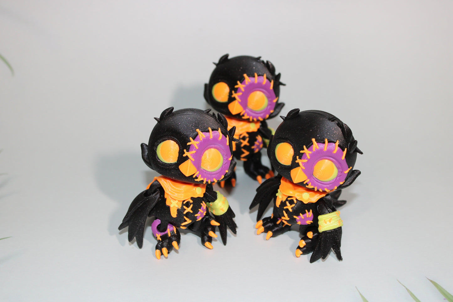 Crowly 3 inches tall Articulated 3d Printed Figurine - Wonderland 3D Printing