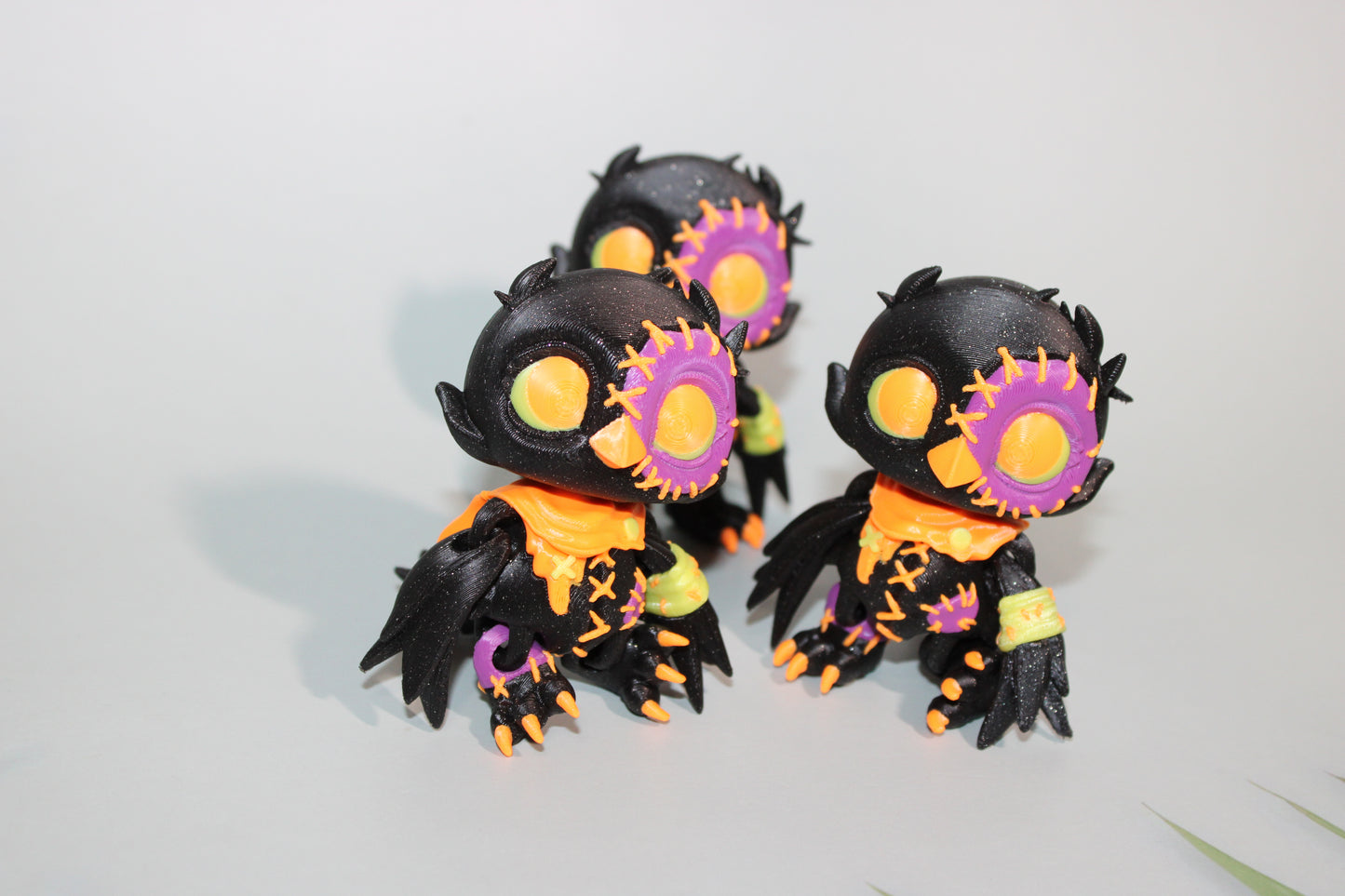 Crowly 3 inches tall Articulated 3d Printed Figurine - Wonderland 3D Printing