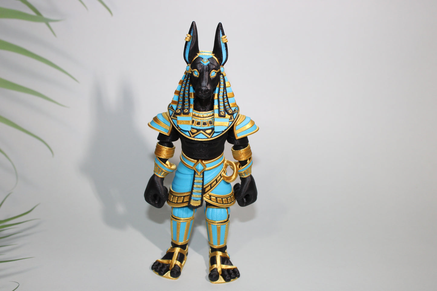 Anubis 3D Printed Articulated Flexi Figurine-Perfect Christmas GIft - Wonderland 3D Printing