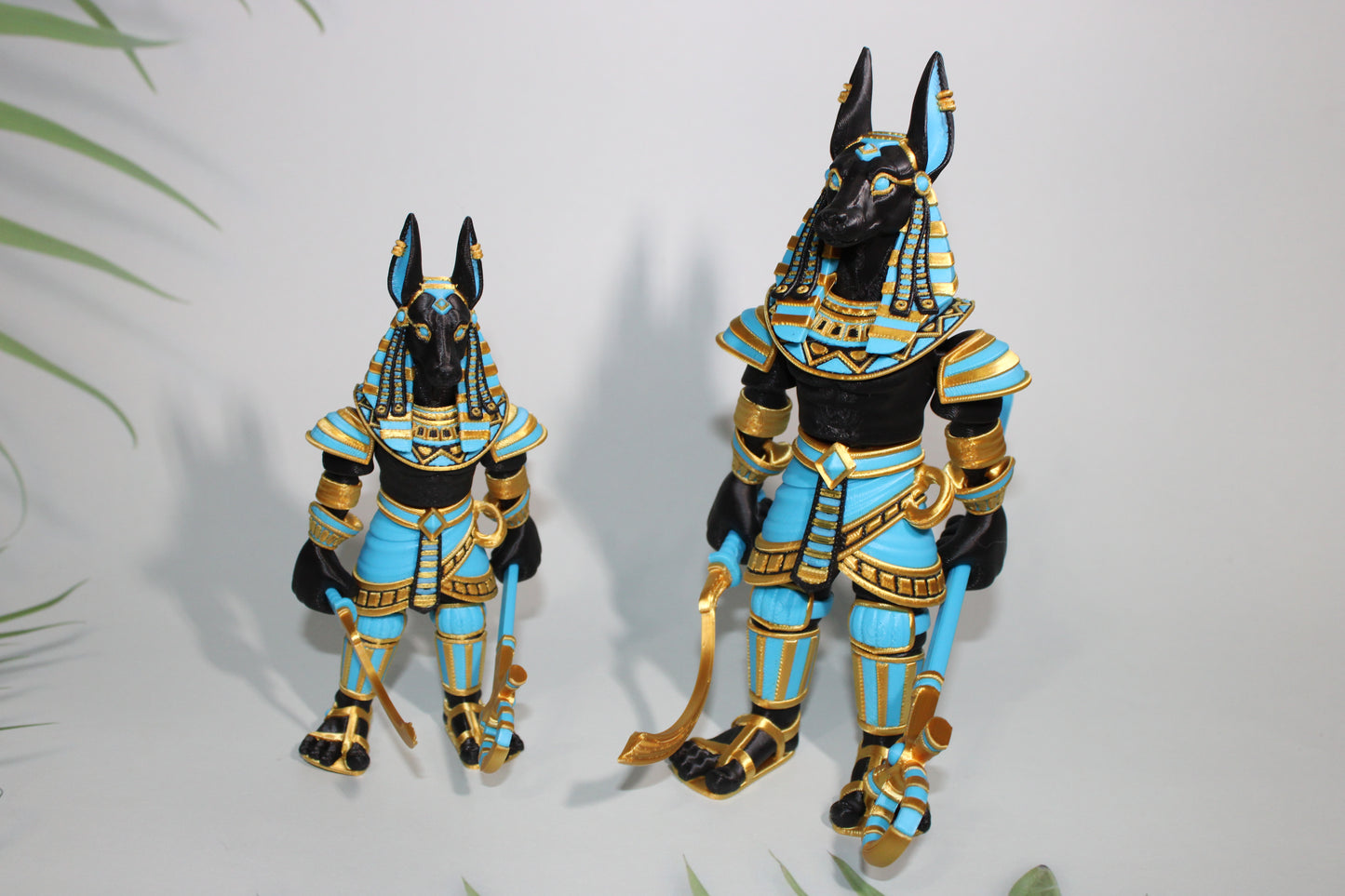 Anubis 3D Printed Articulated Flexi Figurine-Perfect Christmas GIft - Wonderland 3D Printing