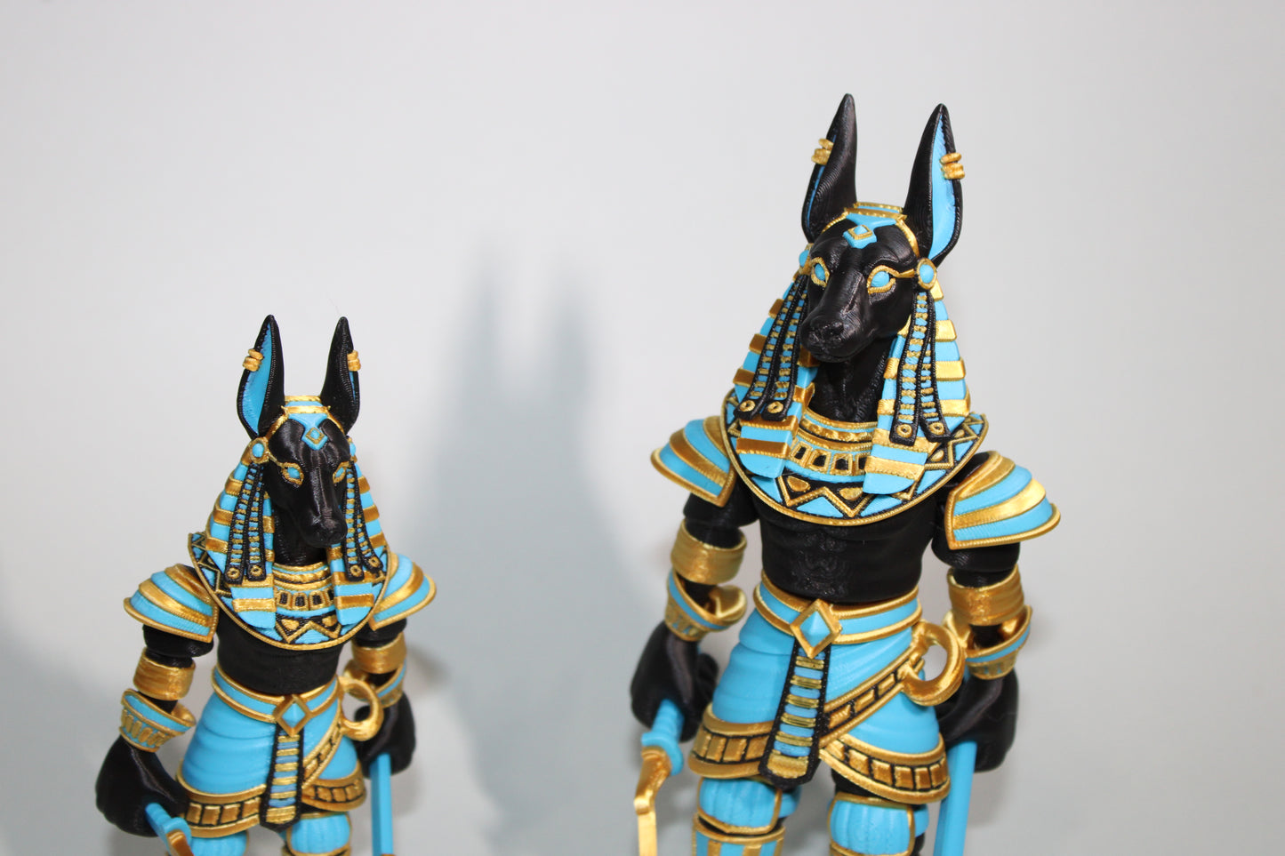 Anubis 3D Printed Articulated Flexi Figurine-Perfect Christmas GIft - Wonderland 3D Printing
