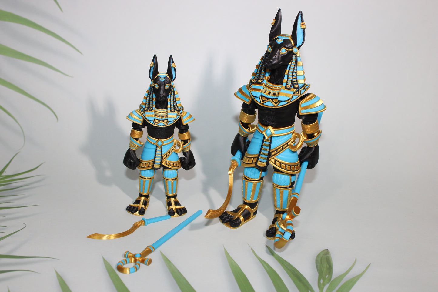 Anubis 3D Printed Articulated Flexi Figurine-Perfect Christmas GIft - Wonderland 3D Printing