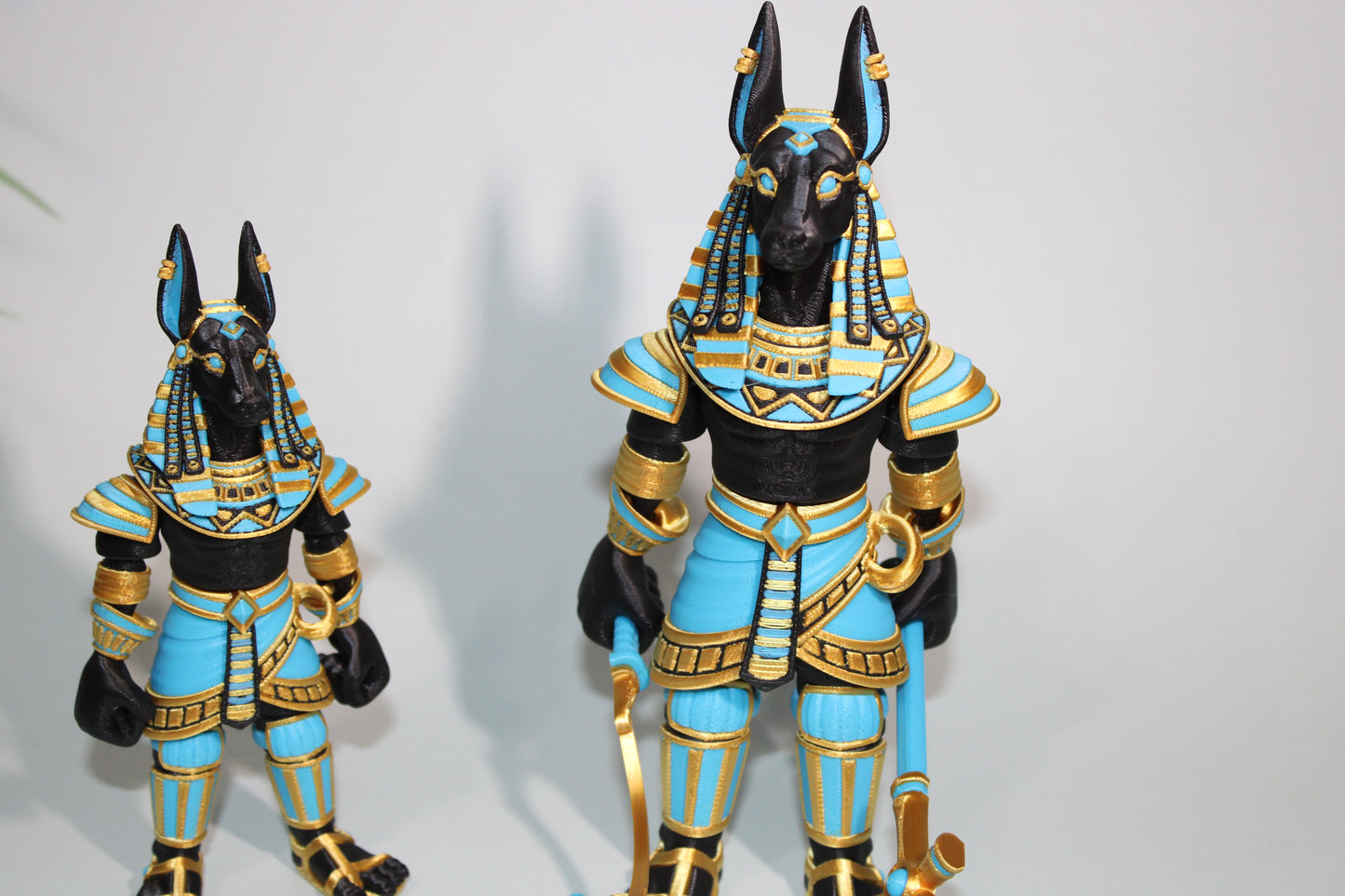 Anubis 3D Printed Articulated Flexi Figurine-Perfect Christmas GIft - Wonderland 3D Printing