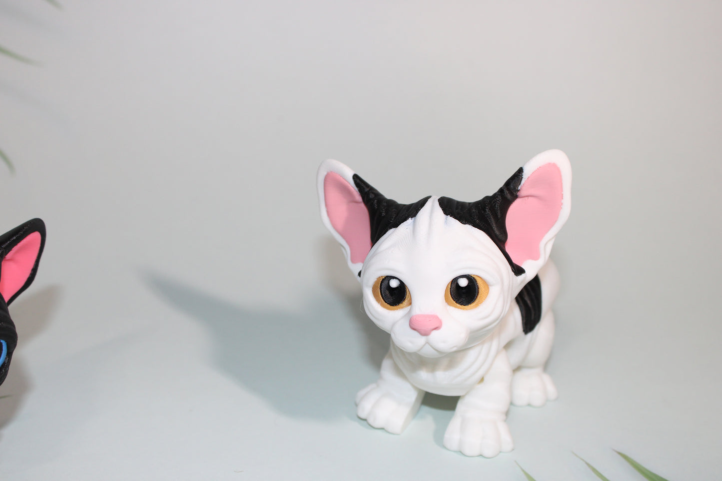 Sphynx Cat 4 inches Tall by 7 inches Long- Flexi Figurine-3D Printed - Wonderland 3D Printing