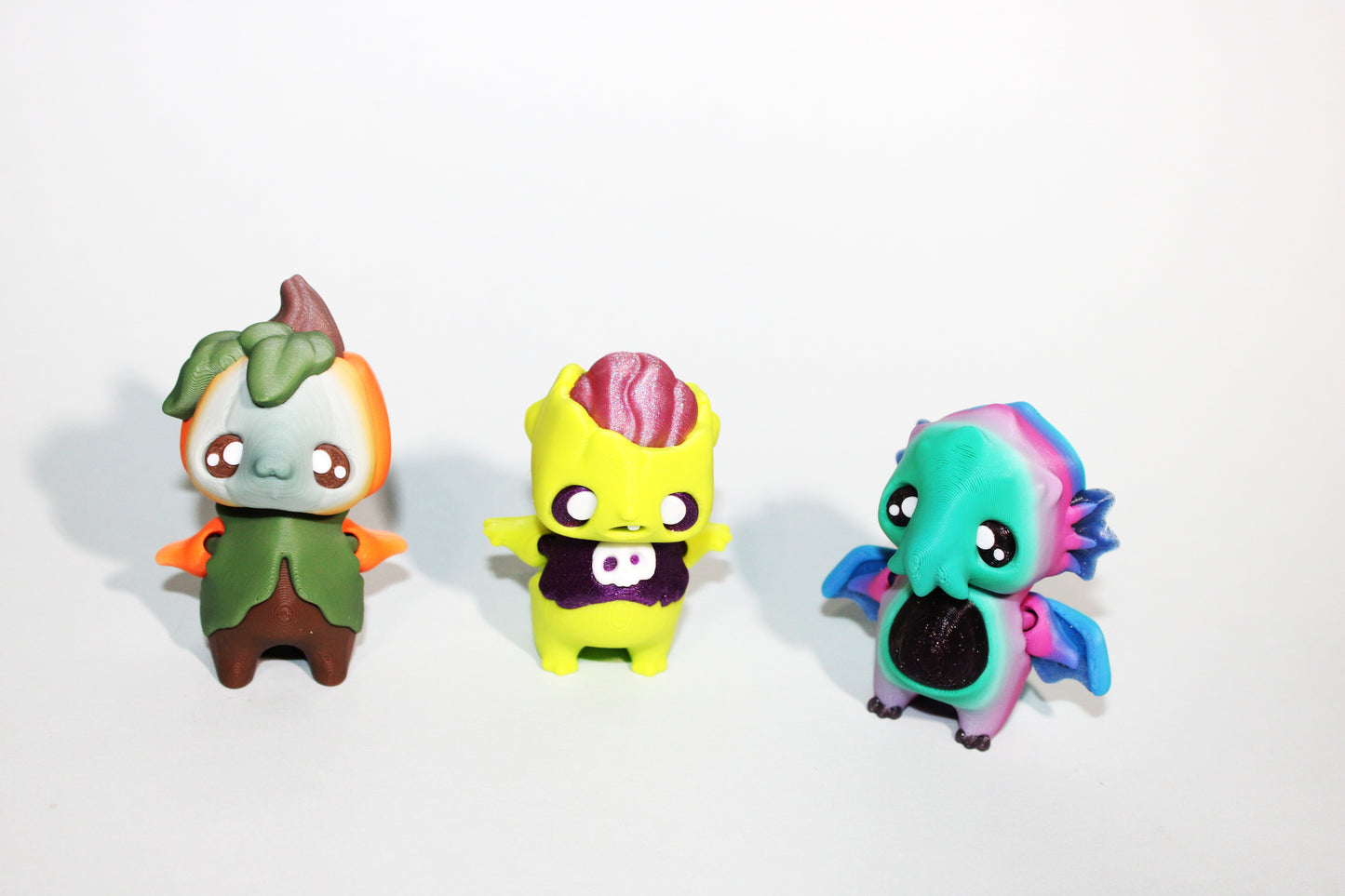Fall Pixie -3d Printed Articulated Flexi Fidget - Wonderland 3D Printing
