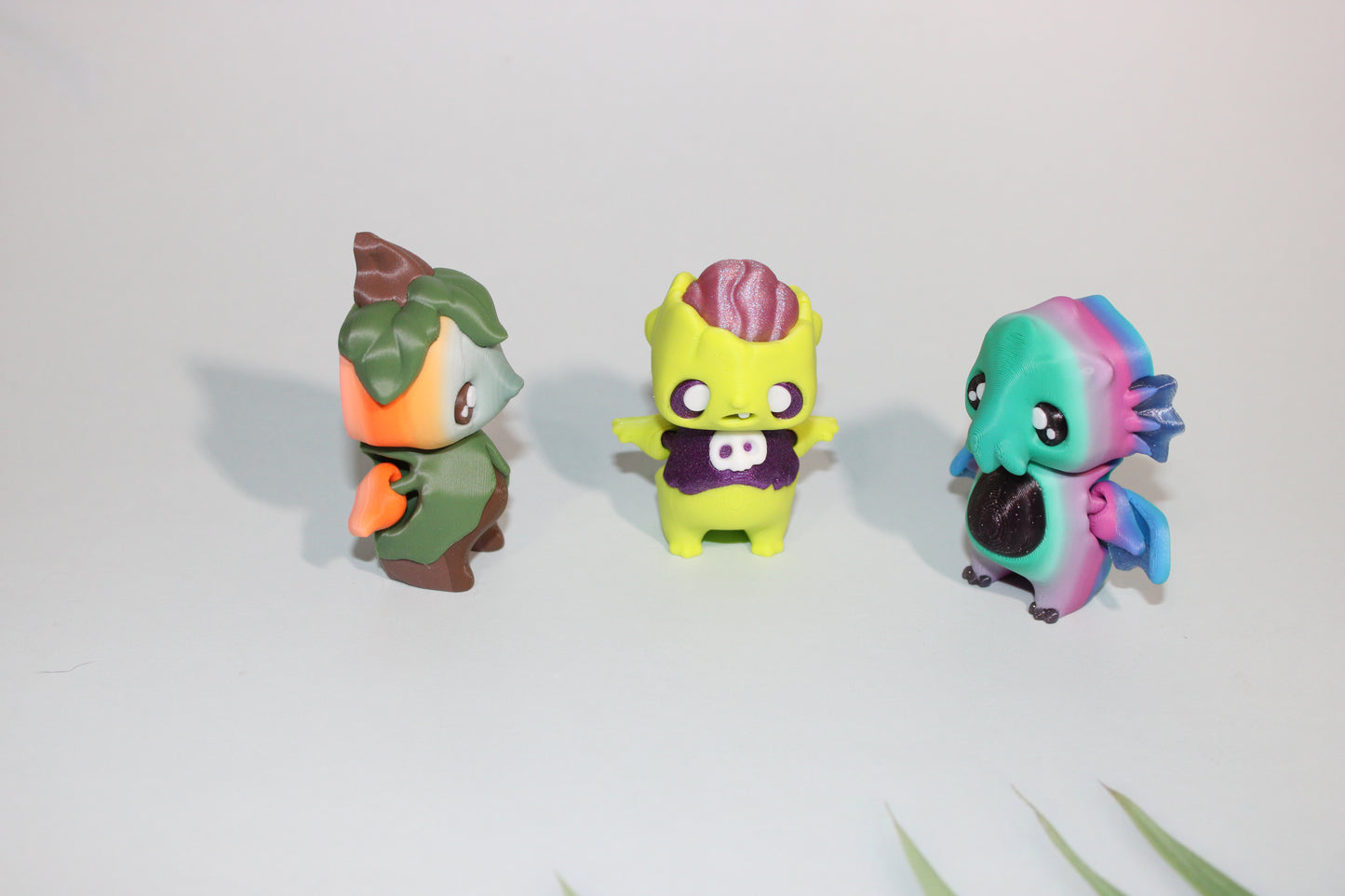 Fall Pixie -3d Printed Articulated Flexi Fidget - Wonderland 3D Printing