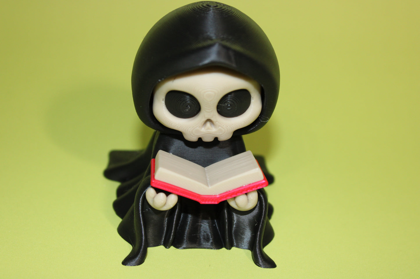 Reading Reaper 3.25 inches Tall: 3D Printed Fidget Toy - Wonderland 3D Printing