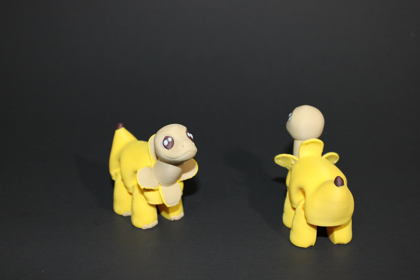 Bananasaurs 2.25 inches Tall-3D Printed Articulated Fidget Toy