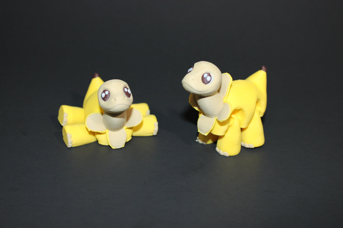 Bananasaurs 2.25 inches Tall-3D Printed Articulated Fidget Toy