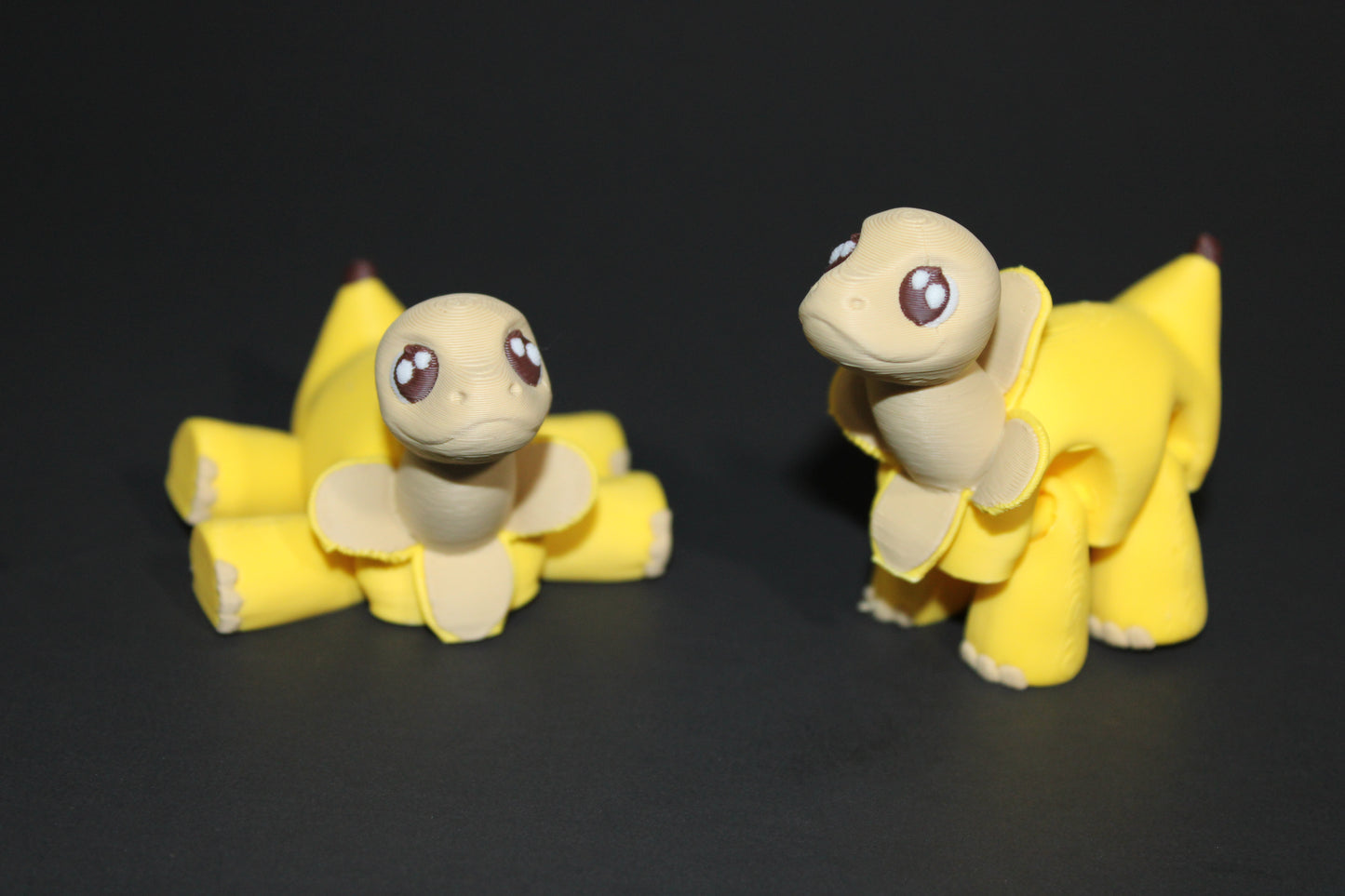 Bananasaurs 2.25 inches Tall-3D Printed Articulated Fidget Toy