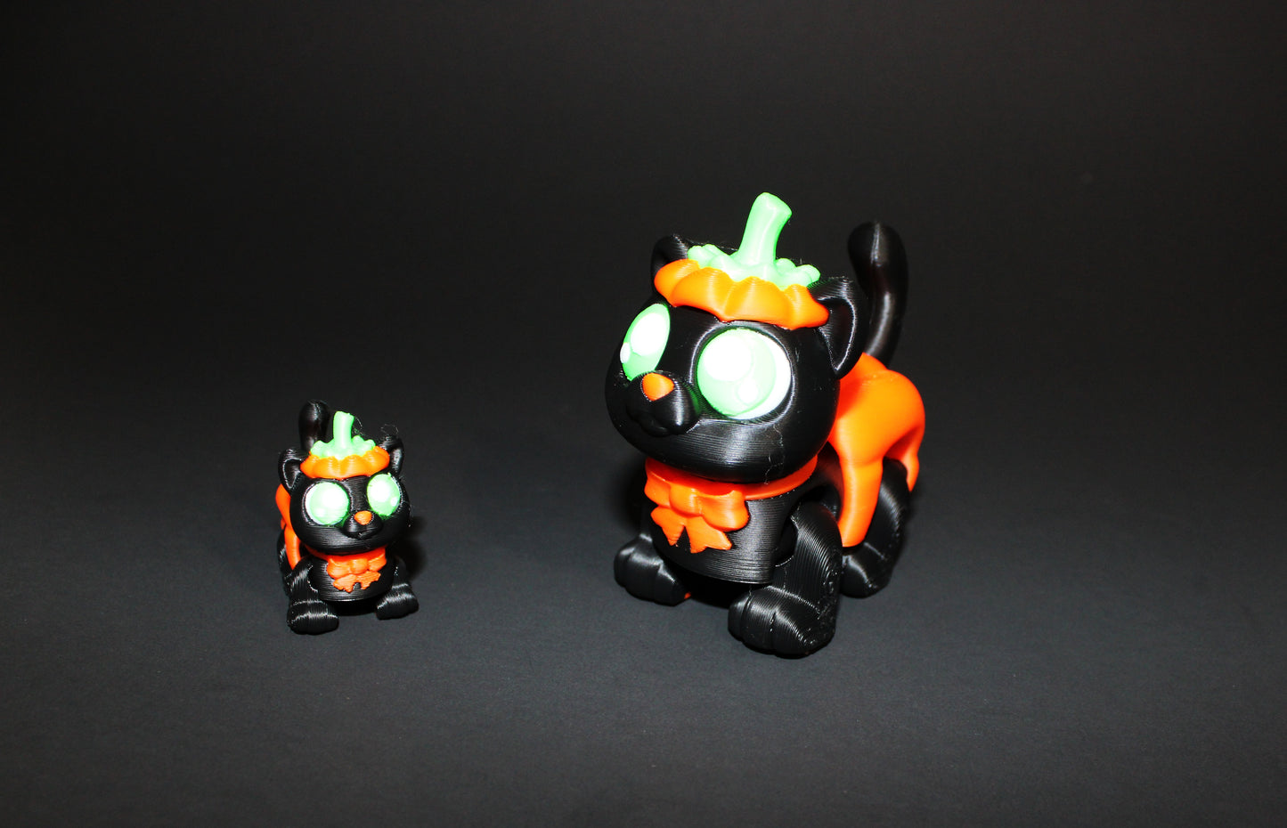 Pup-Kin Dog or Kitty-Kin Articulated Flexi Fidget Figurine