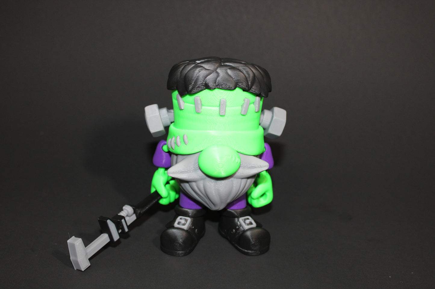 Frankenstein Gnome 3D Printed Articulated Figurine