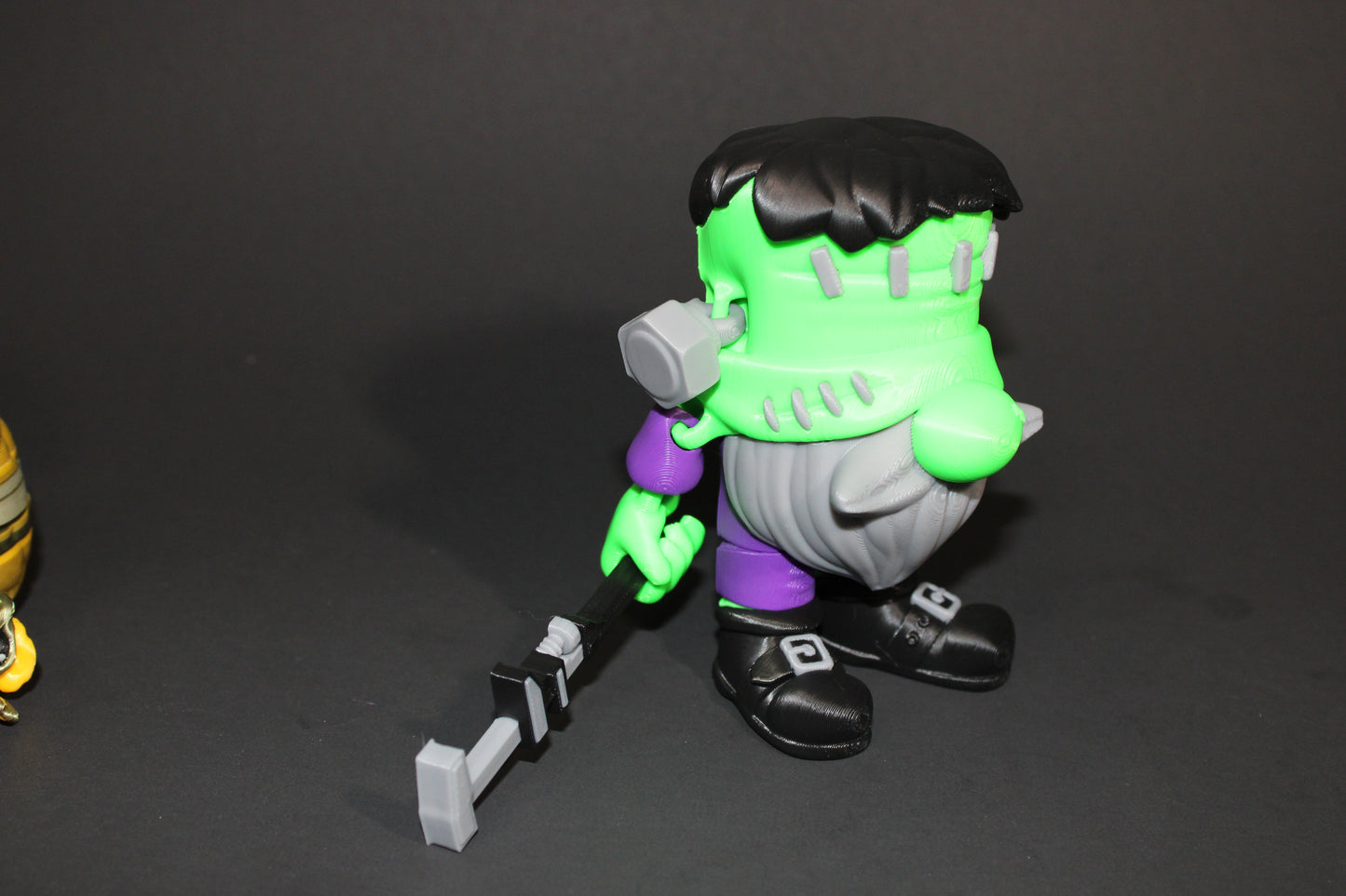 Frankenstein Gnome 3D Printed Articulated Figurine