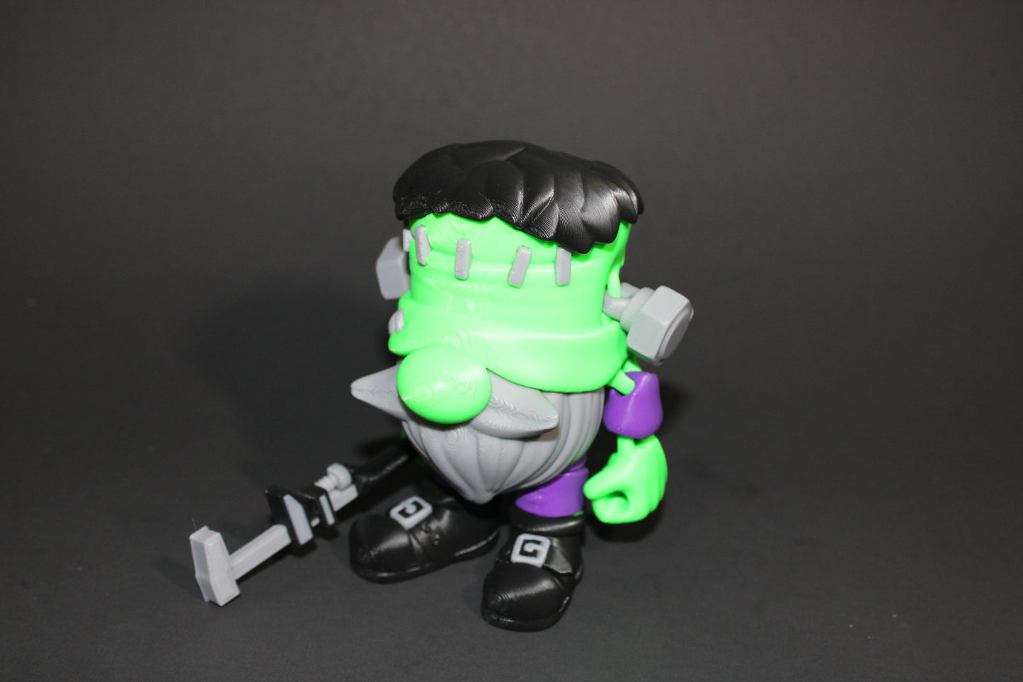Frankenstein Gnome 3D Printed Articulated Figurine