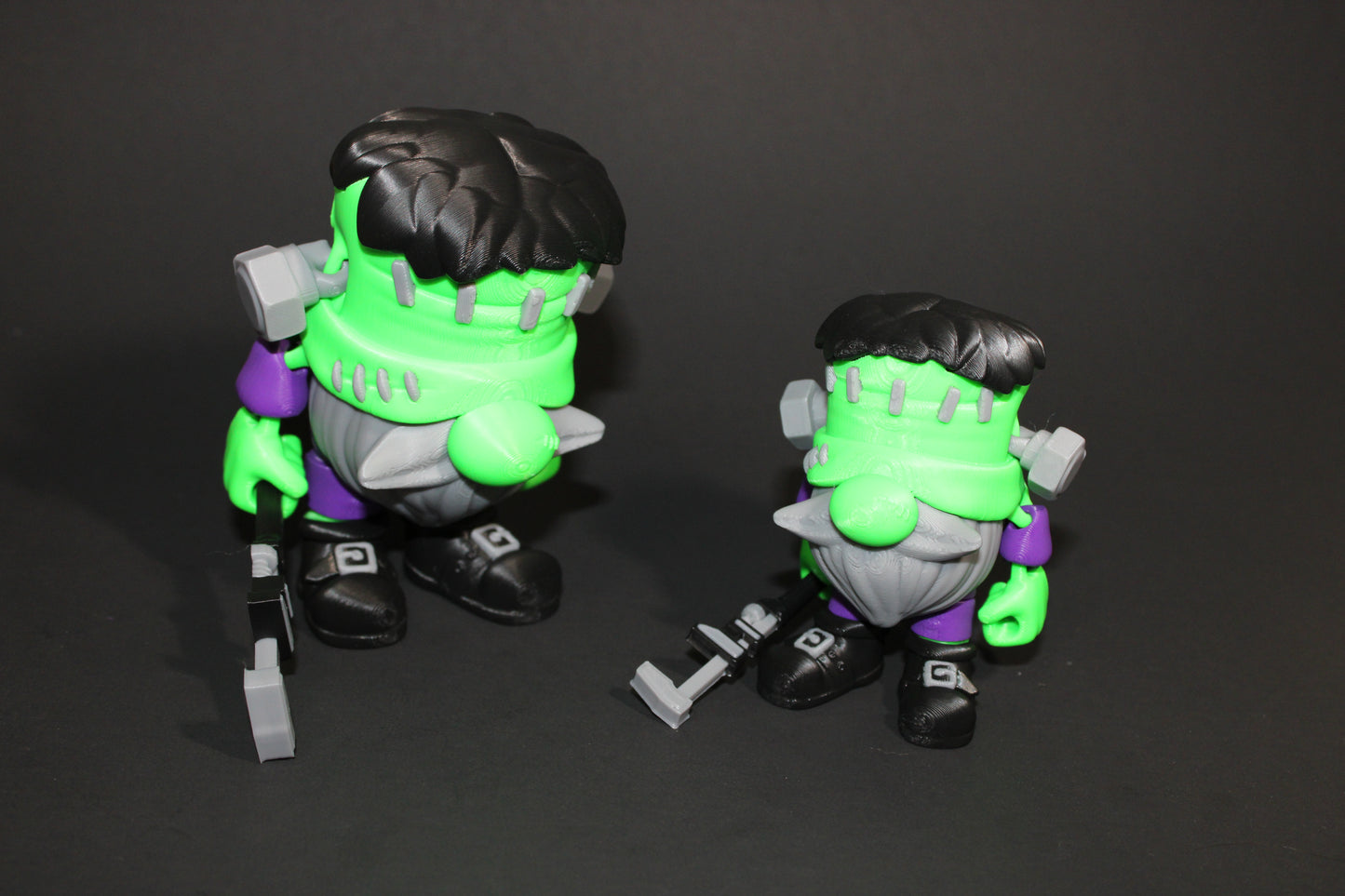 Frankenstein Gnome 3D Printed Articulated Figurine