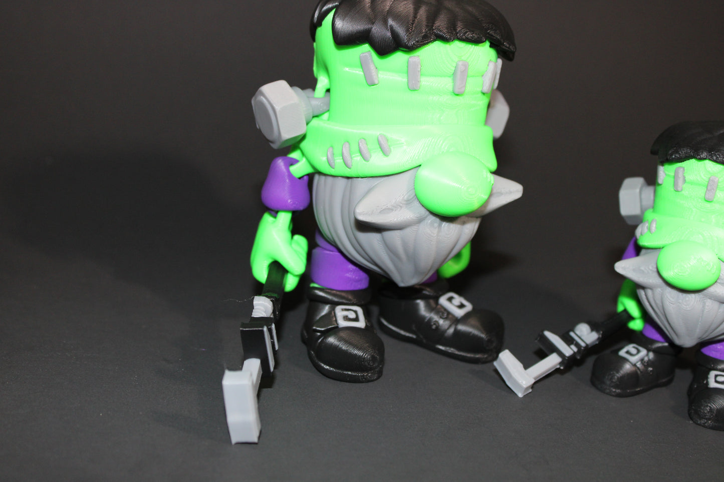 Frankenstein Gnome 3D Printed Articulated Figurine